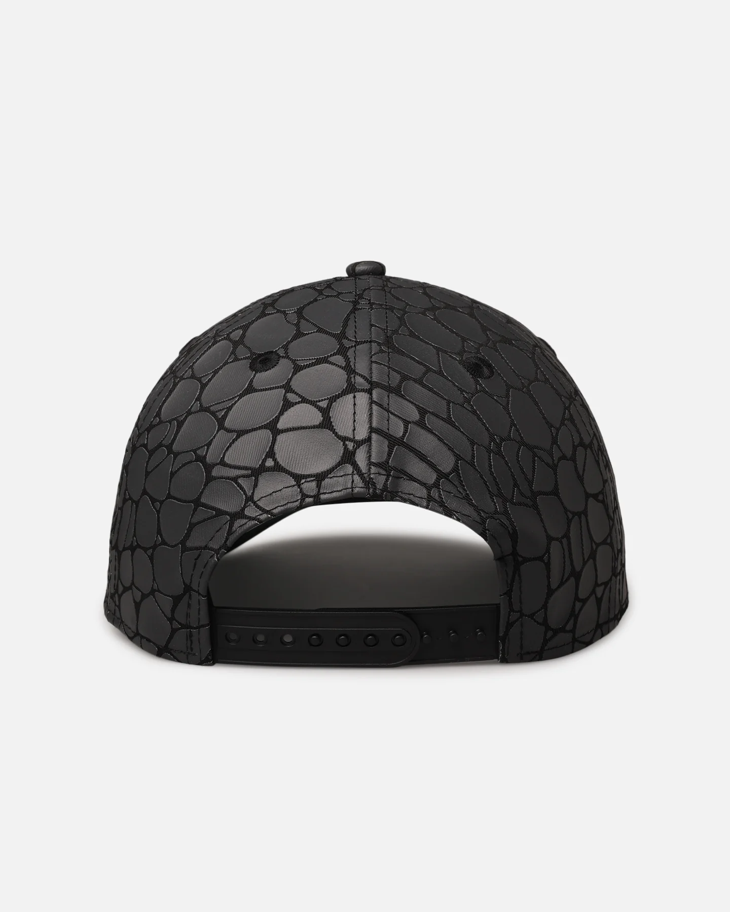 New Era Chicago Bulls 'Faux Croc' 9FORTY A-Frame Snapback Black - Image 2