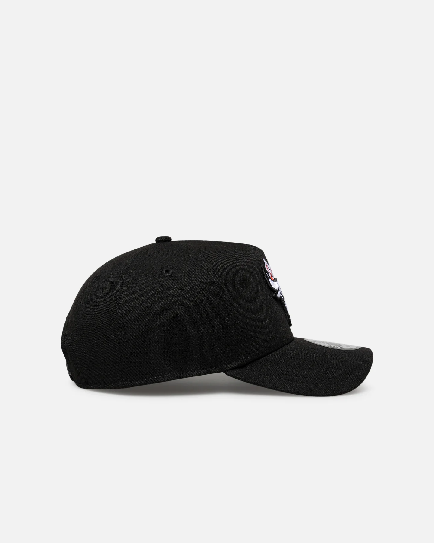 New Era Chicago Bulls 'Flame Logo' 9FORTY A-Frame Snapback Black - Image 3