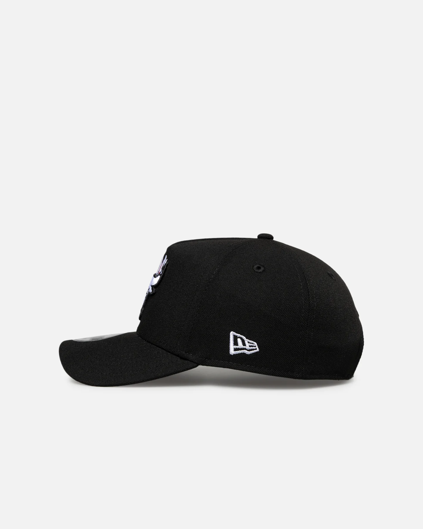 New Era Chicago Bulls 'Flame Logo' 9FORTY A-Frame Snapback Black - Image 4