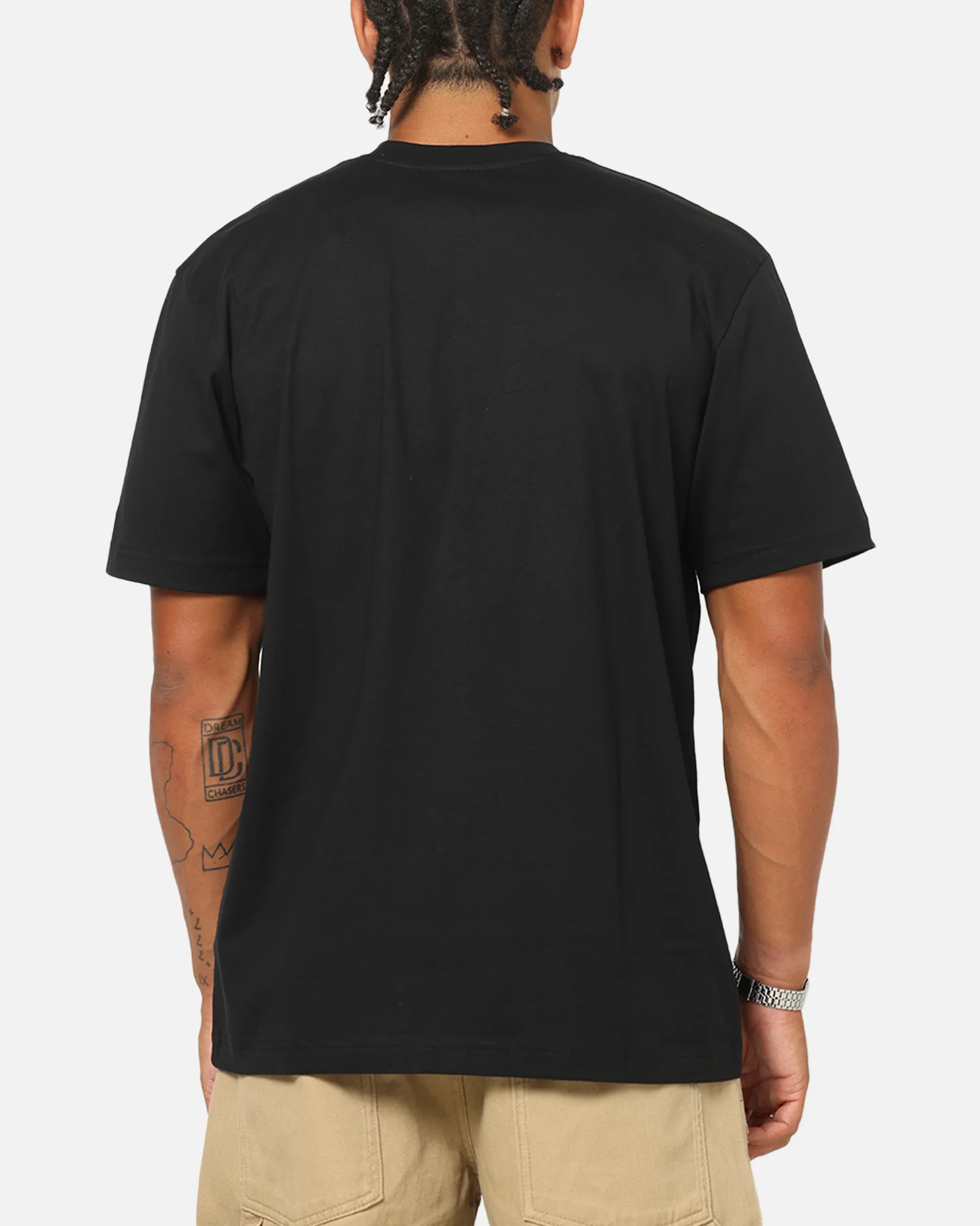 New Era Chicago Bulls Gothic Oversized T-Shirt Black - Image 3