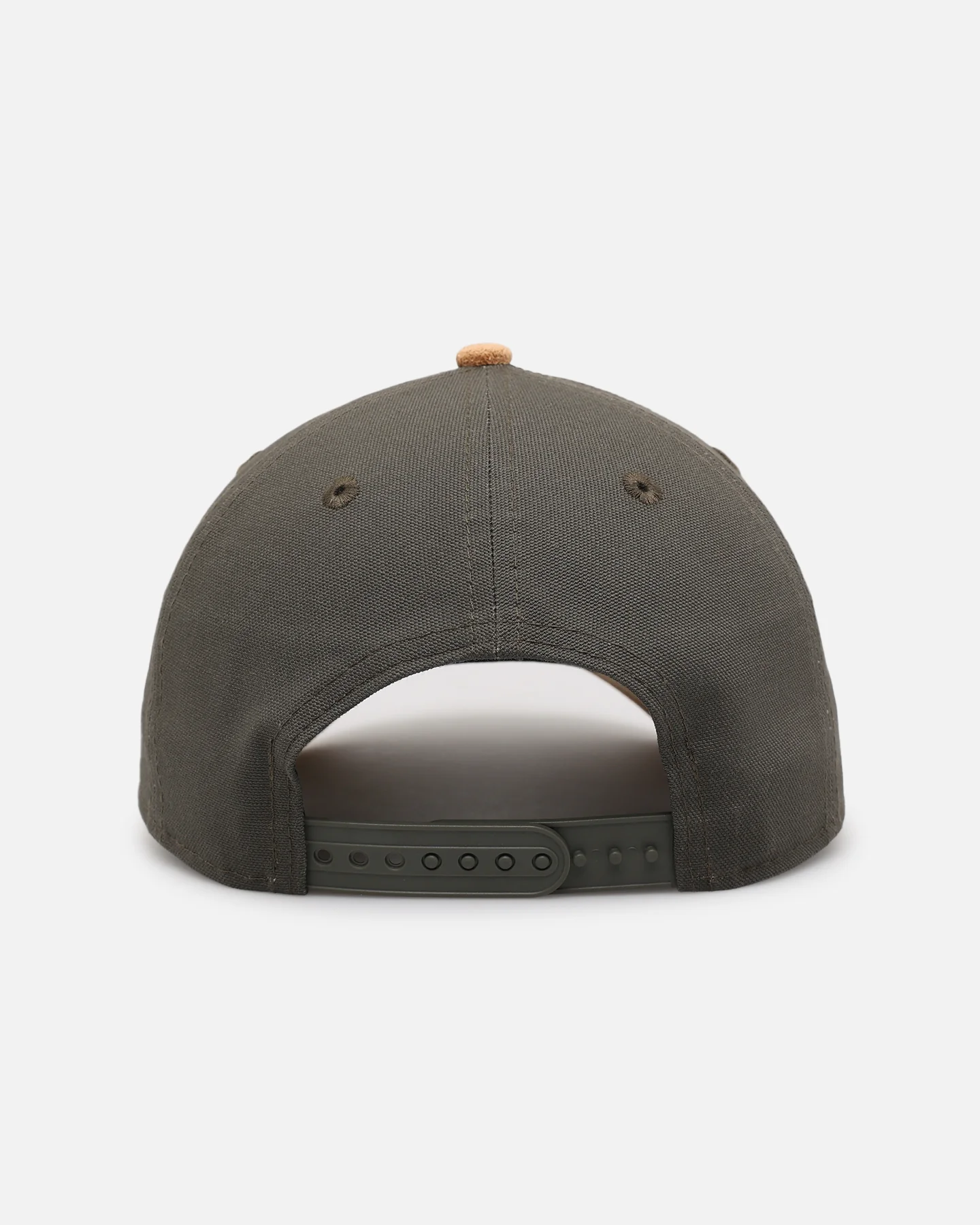 New Era Chicago Bulls 'Moss Canvas Wheat' 9FORTY A-Frame Snapback Moss Canvas/Ivory - Image 3