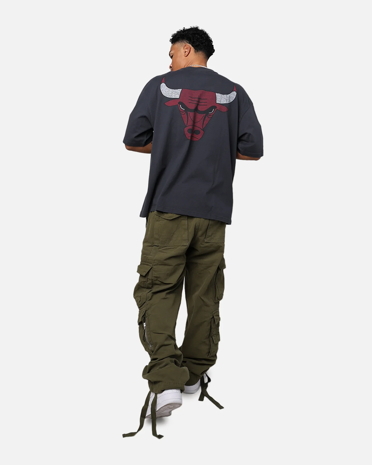 New Era Chicago Bulls Oversized T-Shirt Black - Image 8