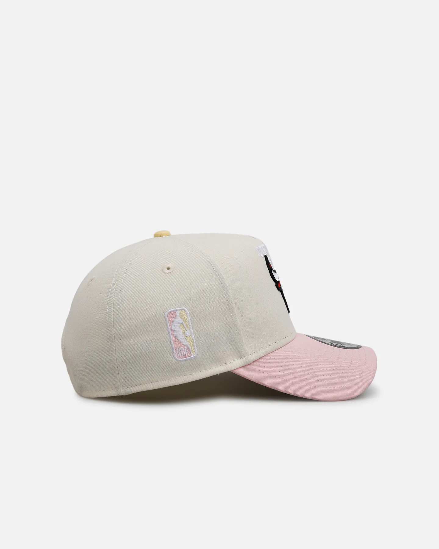 New Era Chicago Bulls 'Pink Lemonade' 9FORTY A-Frame Snapback Pink/Yellow - Image 3