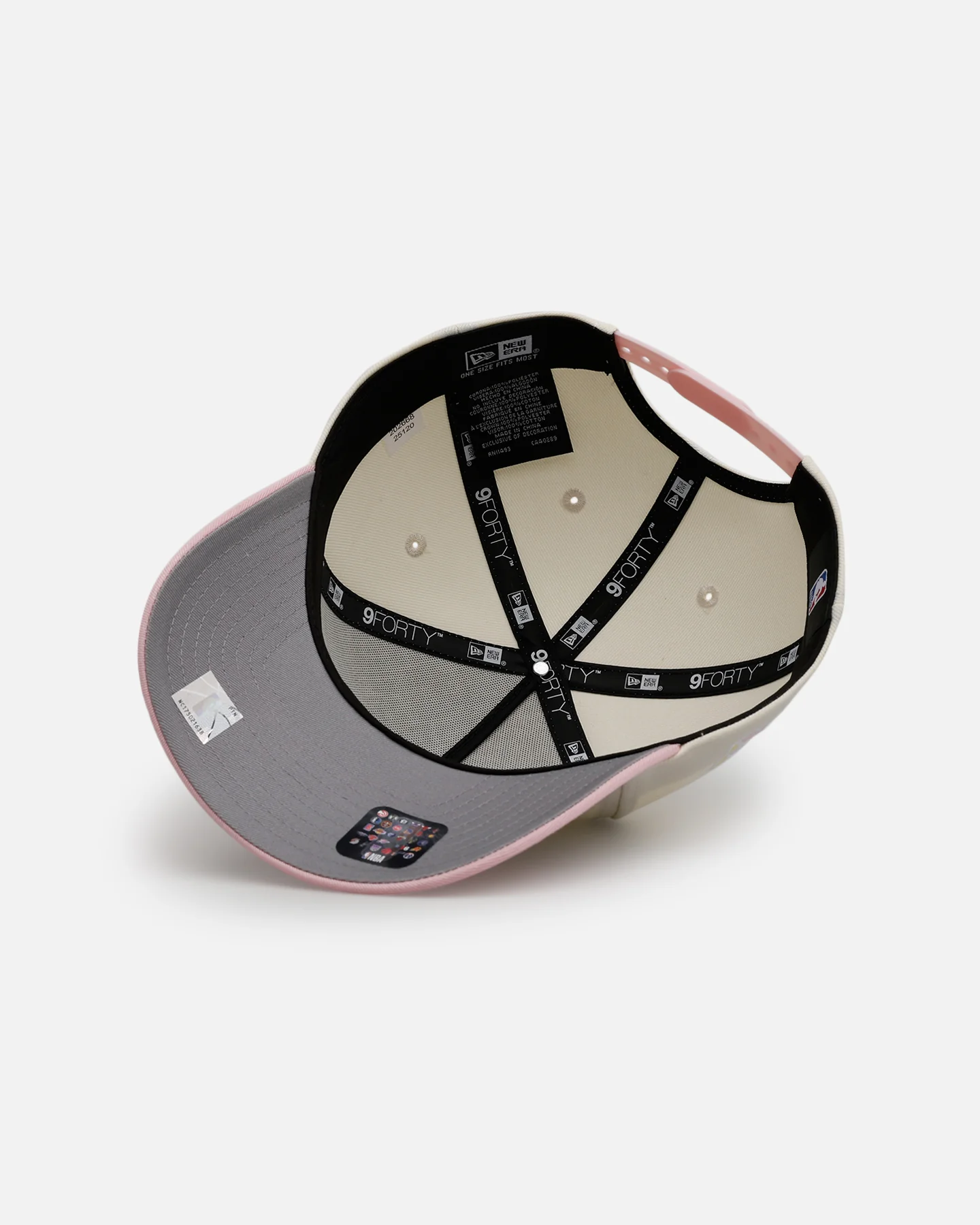New Era Chicago Bulls 'Pink Lemonade' 9FORTY A-Frame Snapback Pink/Yellow - Image 6