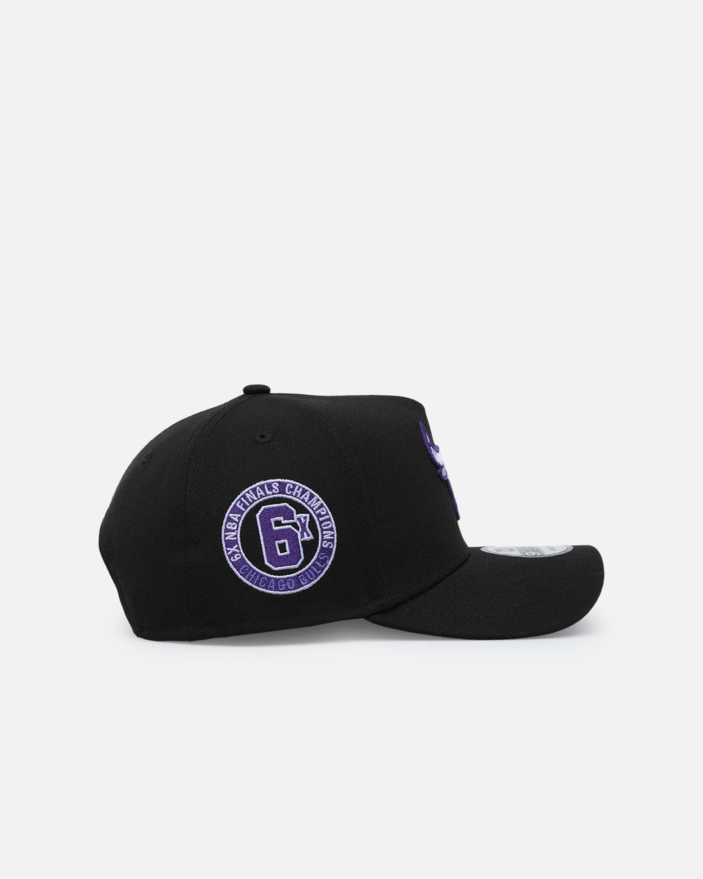 New Era Chicago Bulls 'Purple Haze' 9FORTY A-Frame Snapback Black/Purple - Image 3