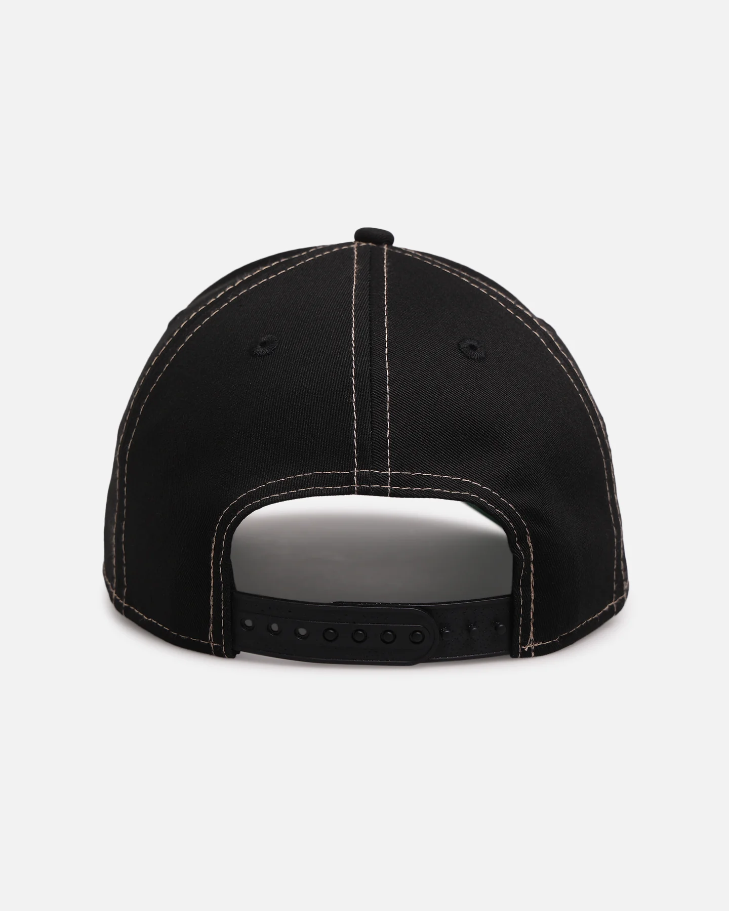 New Era Chicago Bulls 'Rope Script' 9FORTY A-Frame Snapback Black/White - Image 2