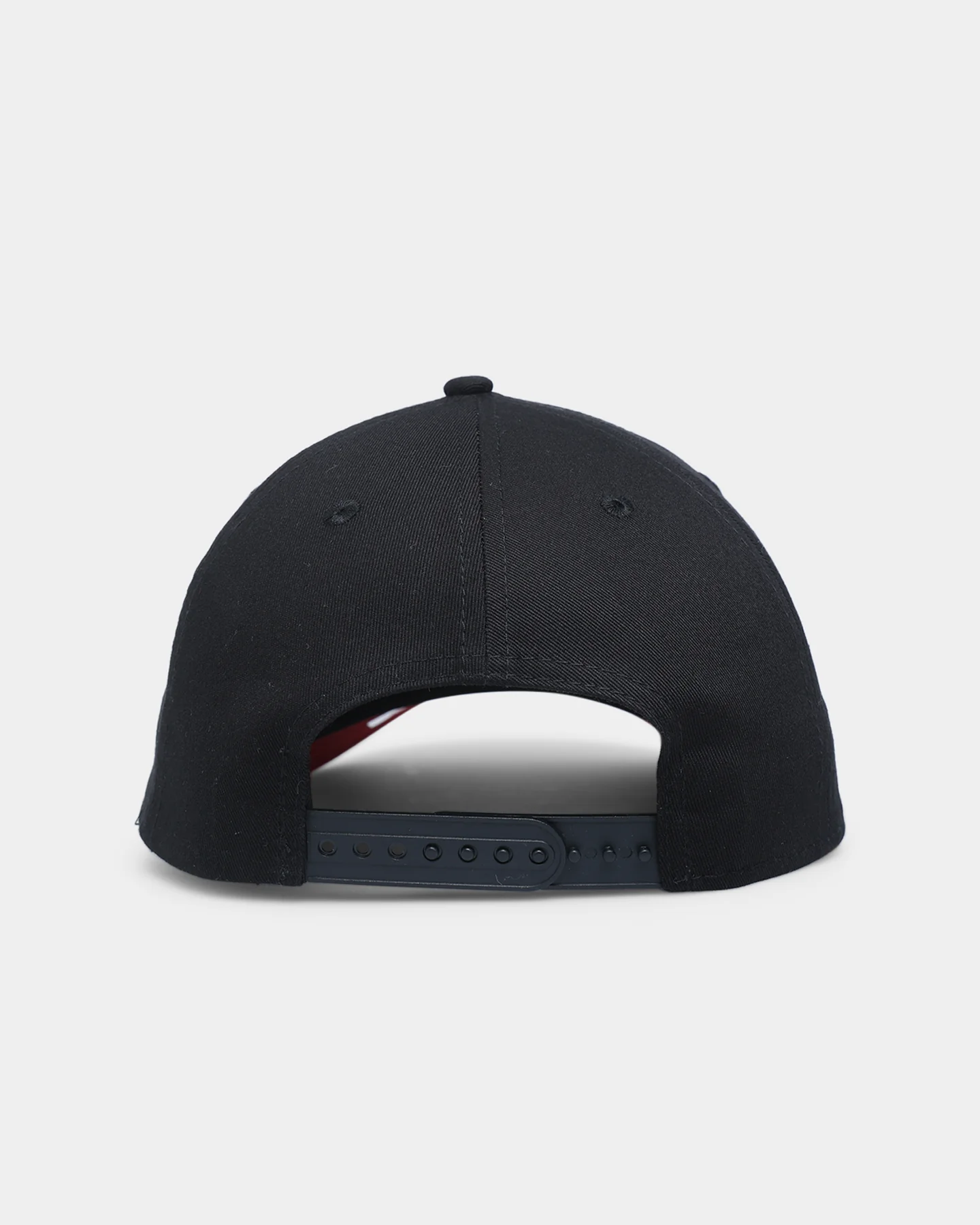 New Era Chicago Bulls "Scarlet Bottom" 9FORTY A-Frame Snapback Black/Scarlet - Image 2