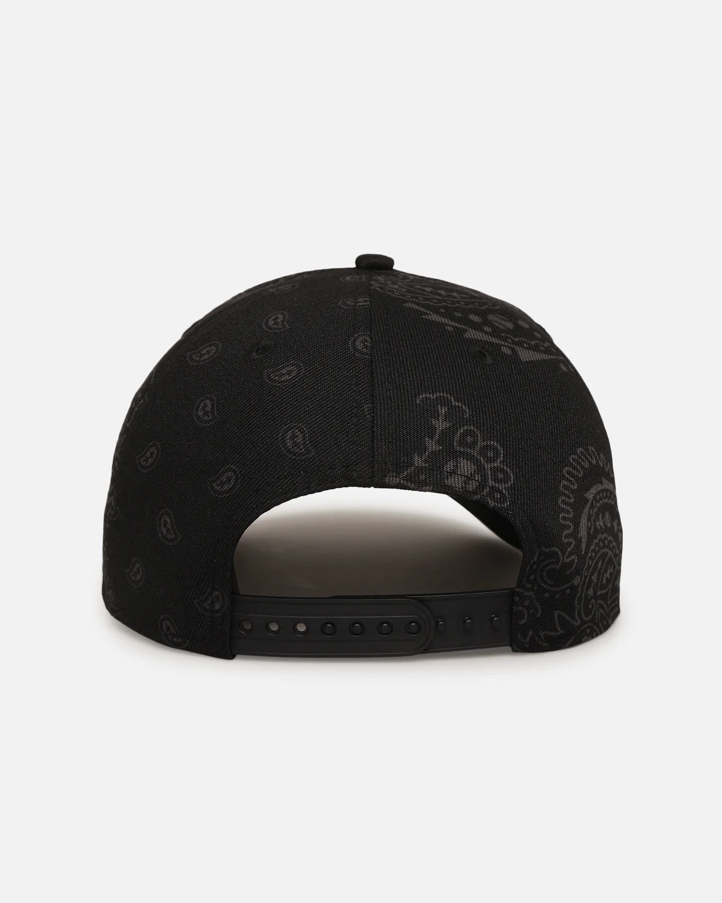 New Era Chicago Bulls 'Tonal Paisley' 9FORTY A-Frame Snapback Black - Image 2