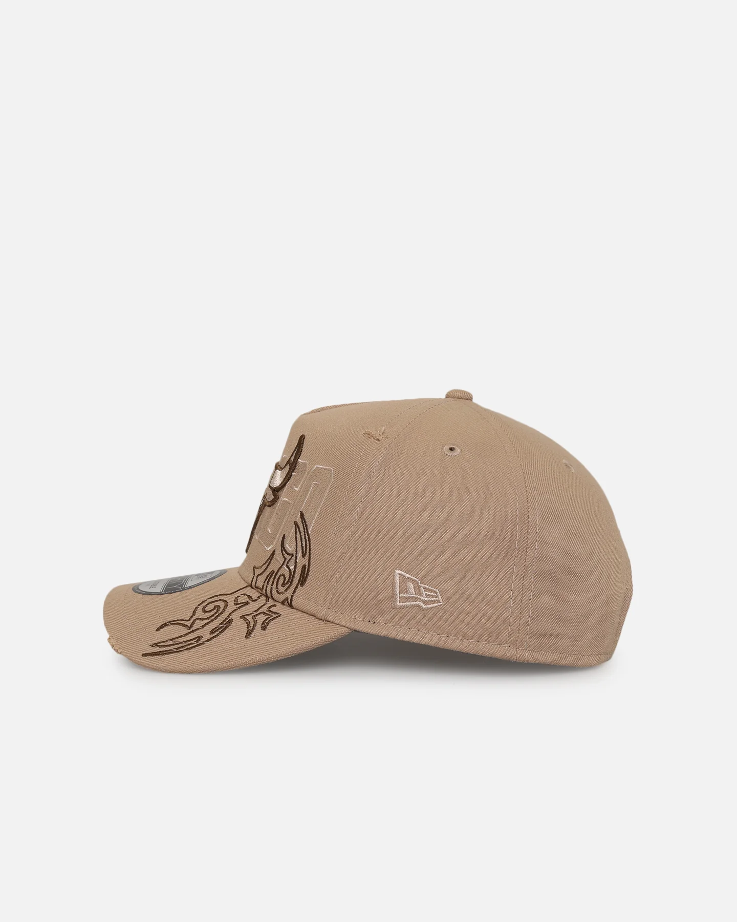 New Era Chicago Bulls 'Tribal' 9FORTY A-Frame Snapback Camel - Image 4