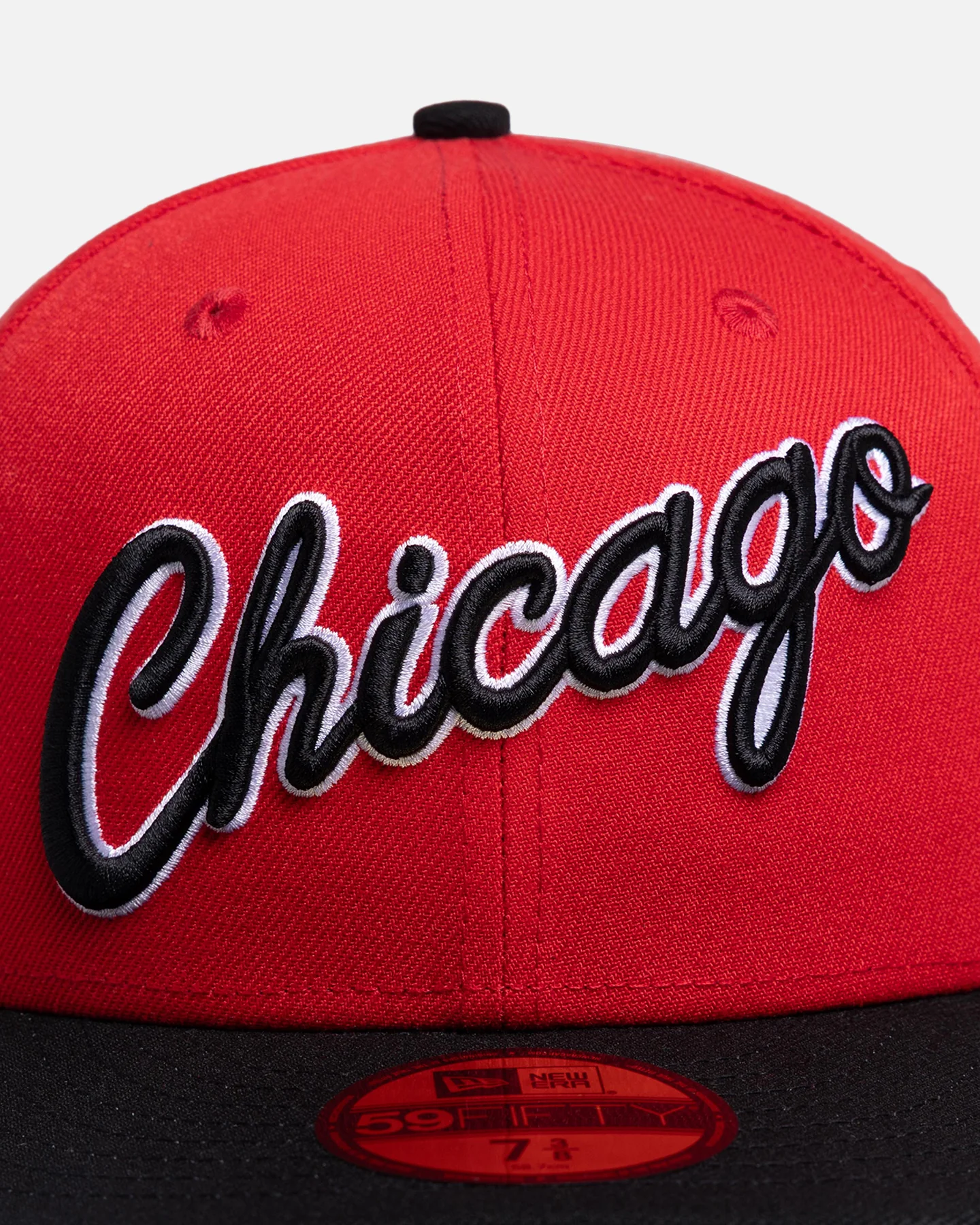 New Era Chicago Bulls 'Two Tone' 59FIFTY Fitted Red - Image 5