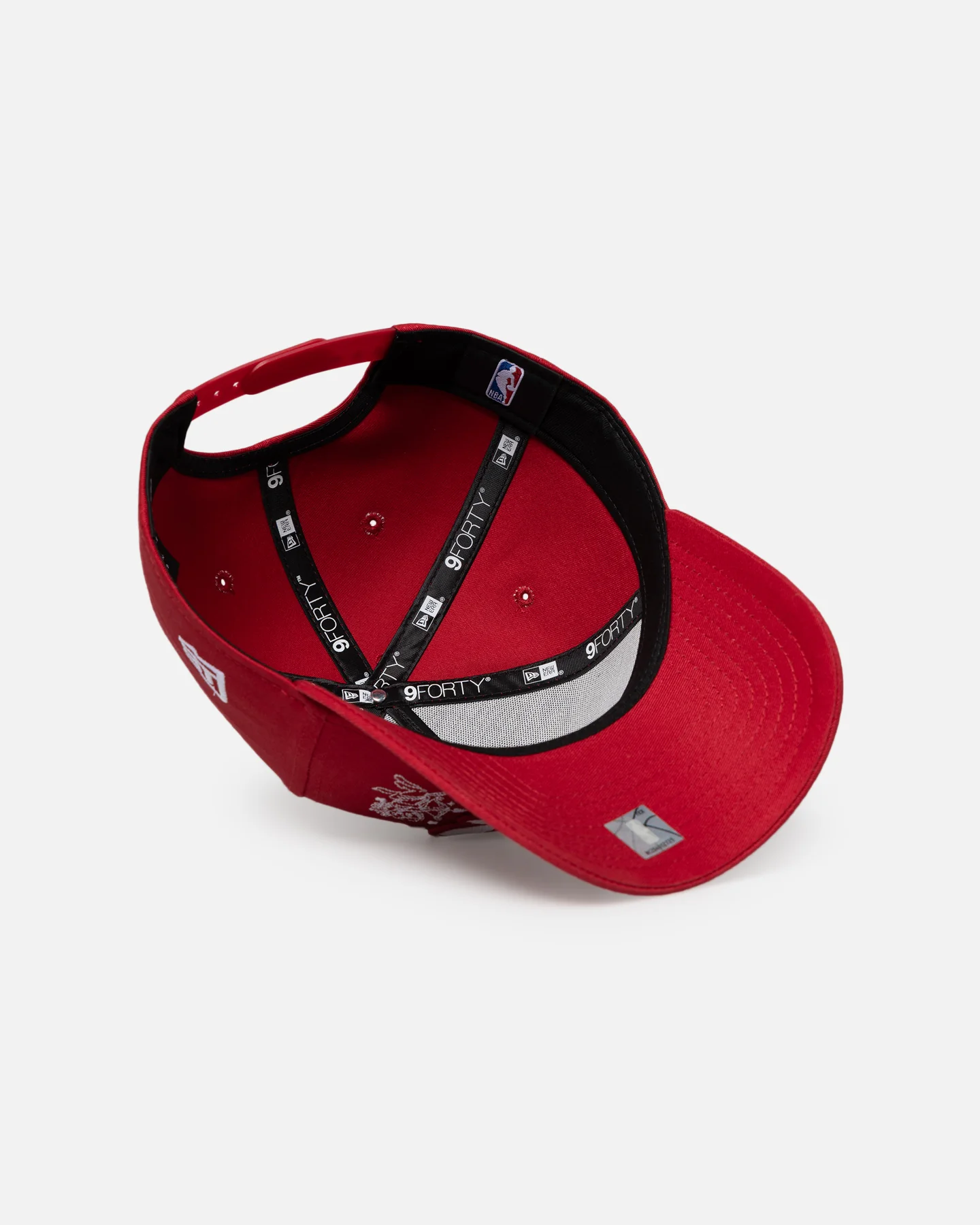 New Era Chicago Bulls 'Valentines Day' 9FORTY A-Frame Snapback Dark Red - Image 6