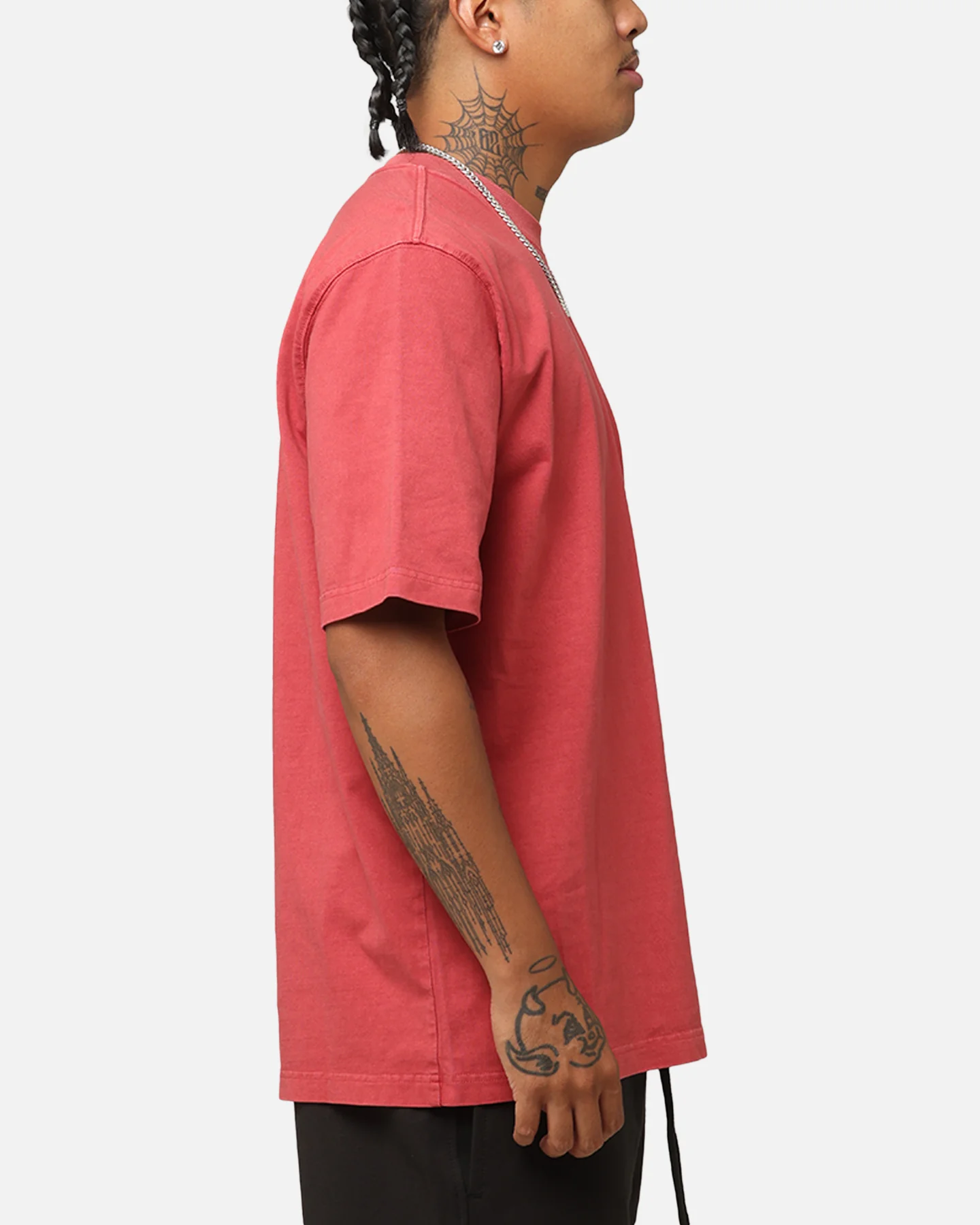 New Era Chicago Bulls Washed NBA T-Shirt Burgundy - Image 3
