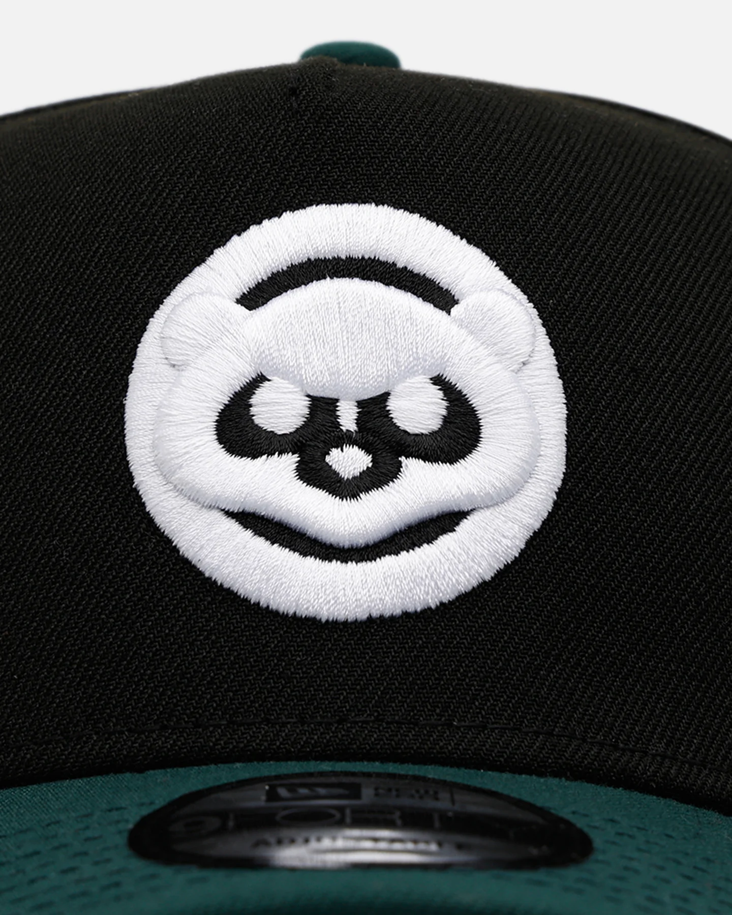 New Era Chicago Cubs 'Black Dark Green' 9FORTY A-Frame Snapback Black/Dark Green - Image 5