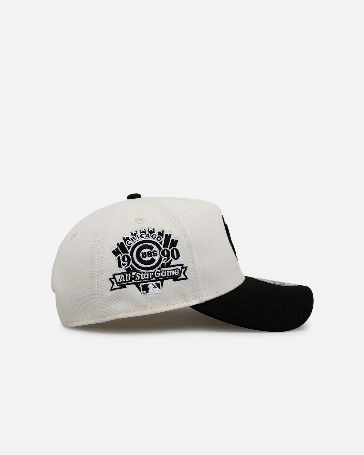 New Era Chicago Cubs 'Chrome Black' 9FORTY A-Frame Snapback Chrome/Black - Image 3