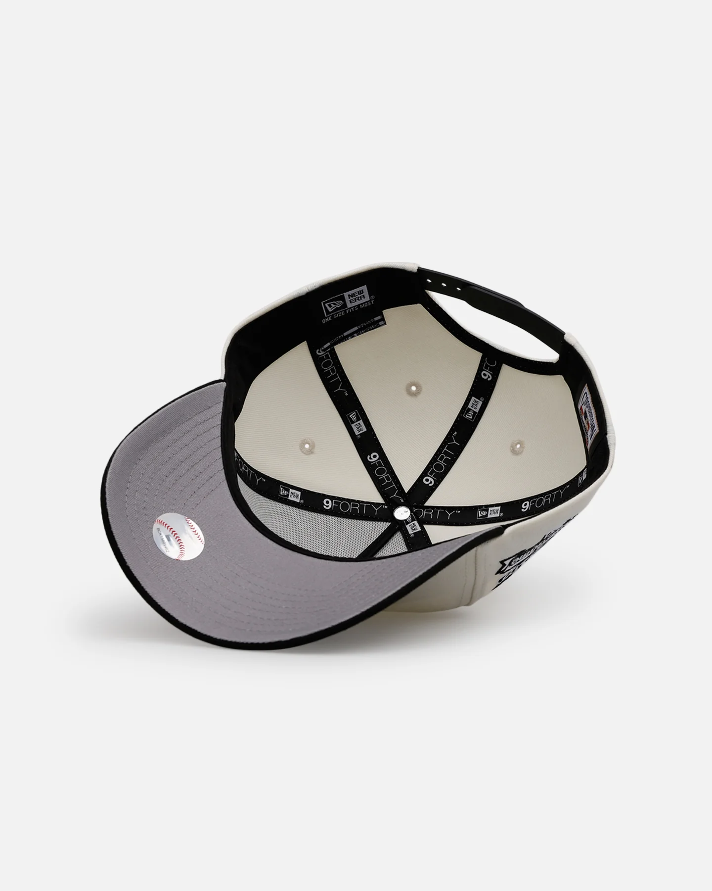 New Era Chicago Cubs 'Chrome Black' 9FORTY A-Frame Snapback Chrome/Black - Image 6