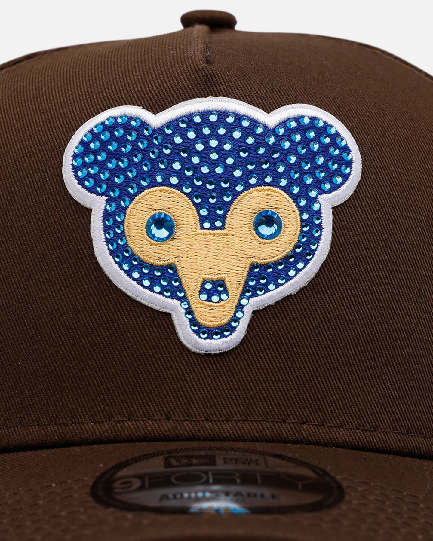 New Era Chicago Cubs 'Diamante' 9FORTY A-Frame Snapback Walnut - Image 5