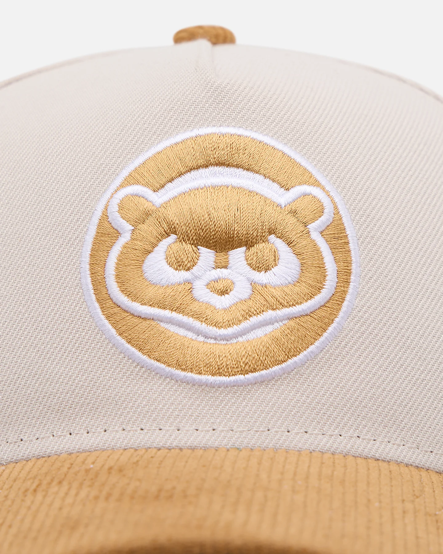 New Era Chicago Cubs 'Honey Pot' 9FORTY A-Frame Snapback Stone/Wheat - Image 5