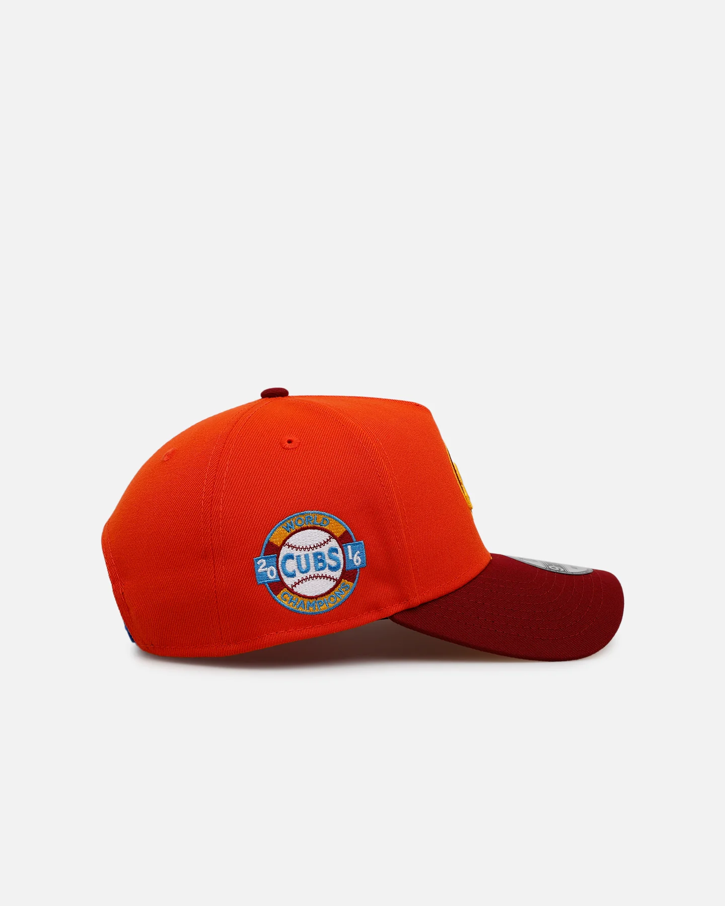 New Era Chicago Cubs 'Horizon' 9FORTY A-Frame Snapback Orange - Image 3