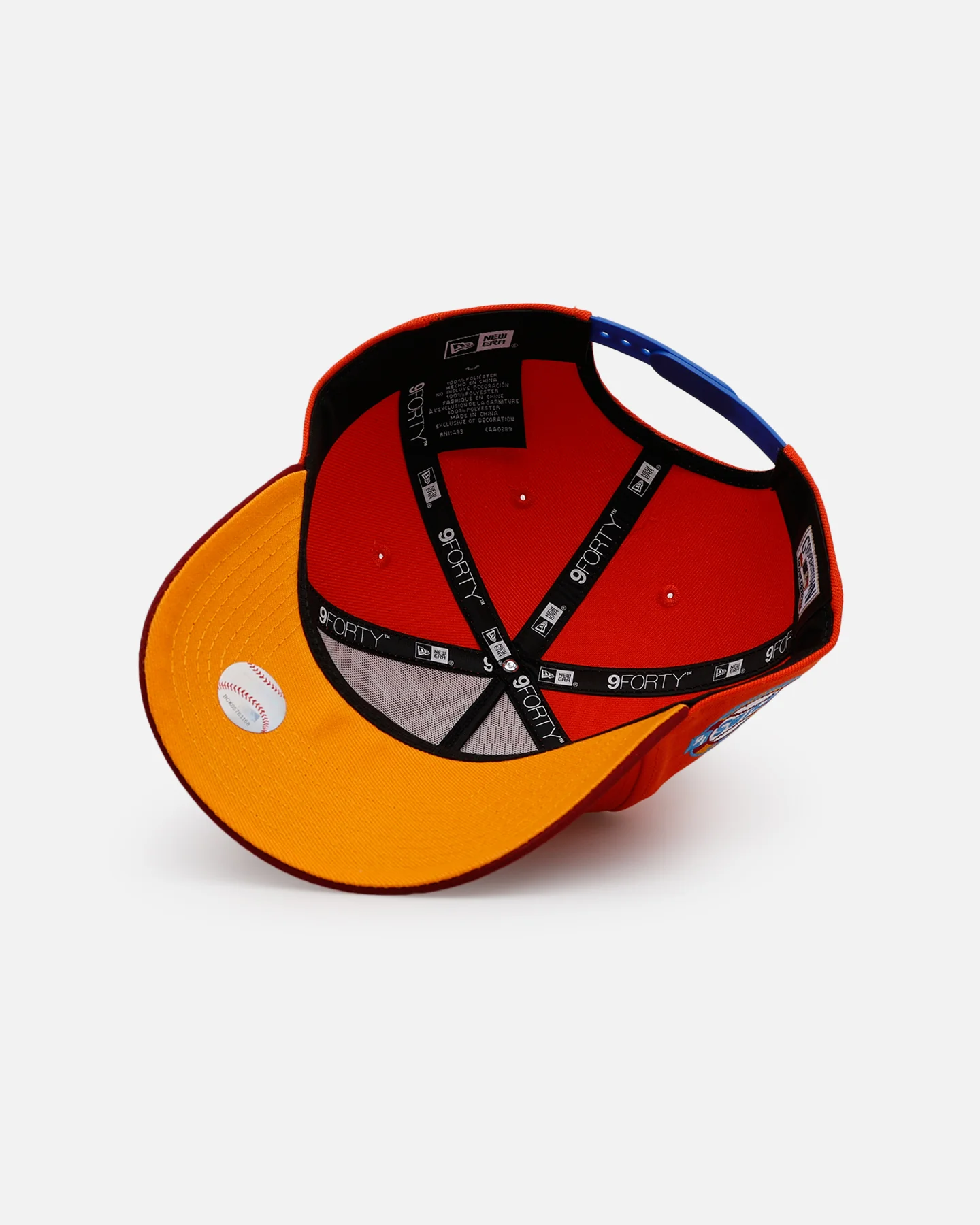 New Era Chicago Cubs 'Horizon' 9FORTY A-Frame Snapback Orange - Image 6