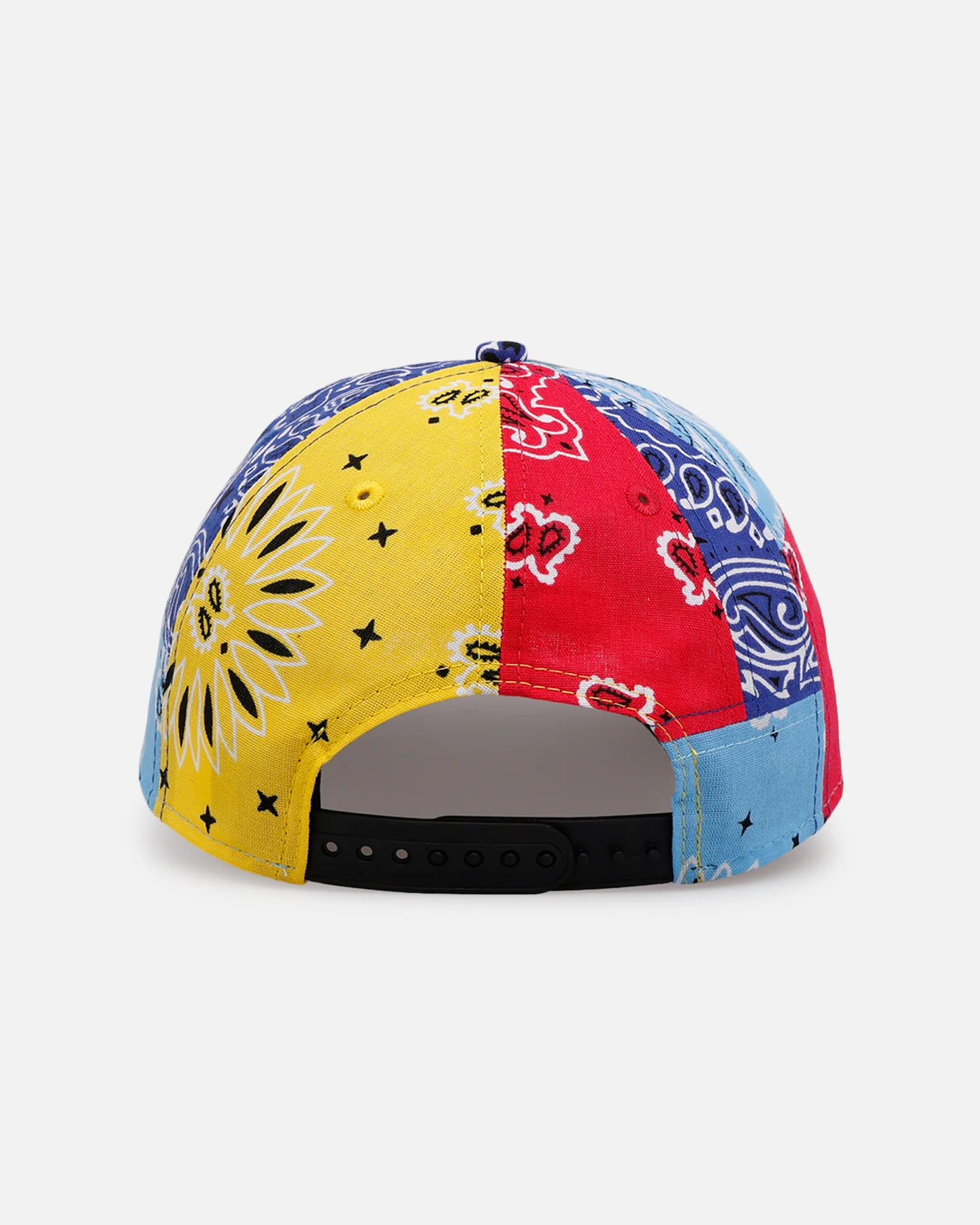 New Era Chicago Bulls 'Paisley Patchwork' 9FORTY A-Frame Snapback Multi - Image 2