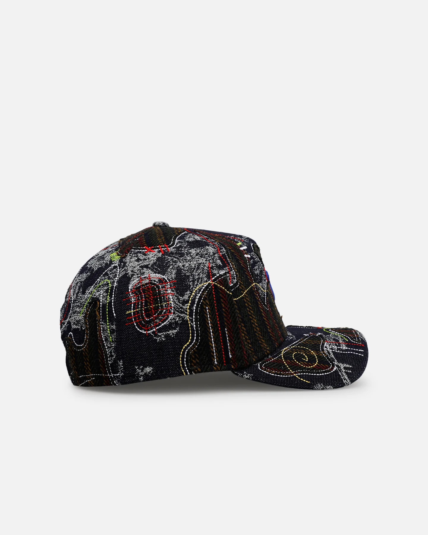 New Era Chicago Cubs 'Running Stitch' 9FORTY A-Frame Snapback Multi - Image 4
