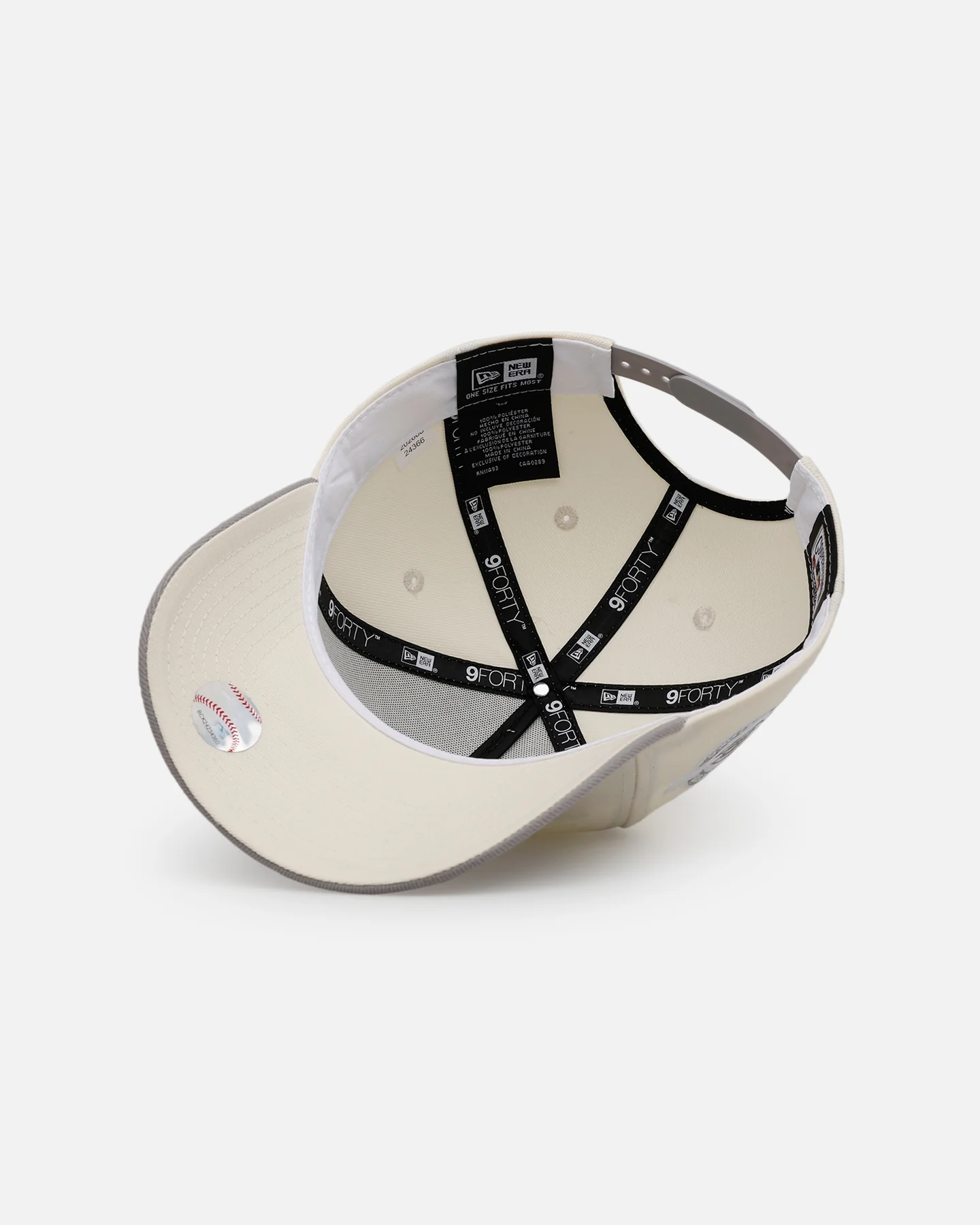 New Era Chicago Cubs 'Too Clean' 9FORTY A-Frame Snapback Chrome - Image 6