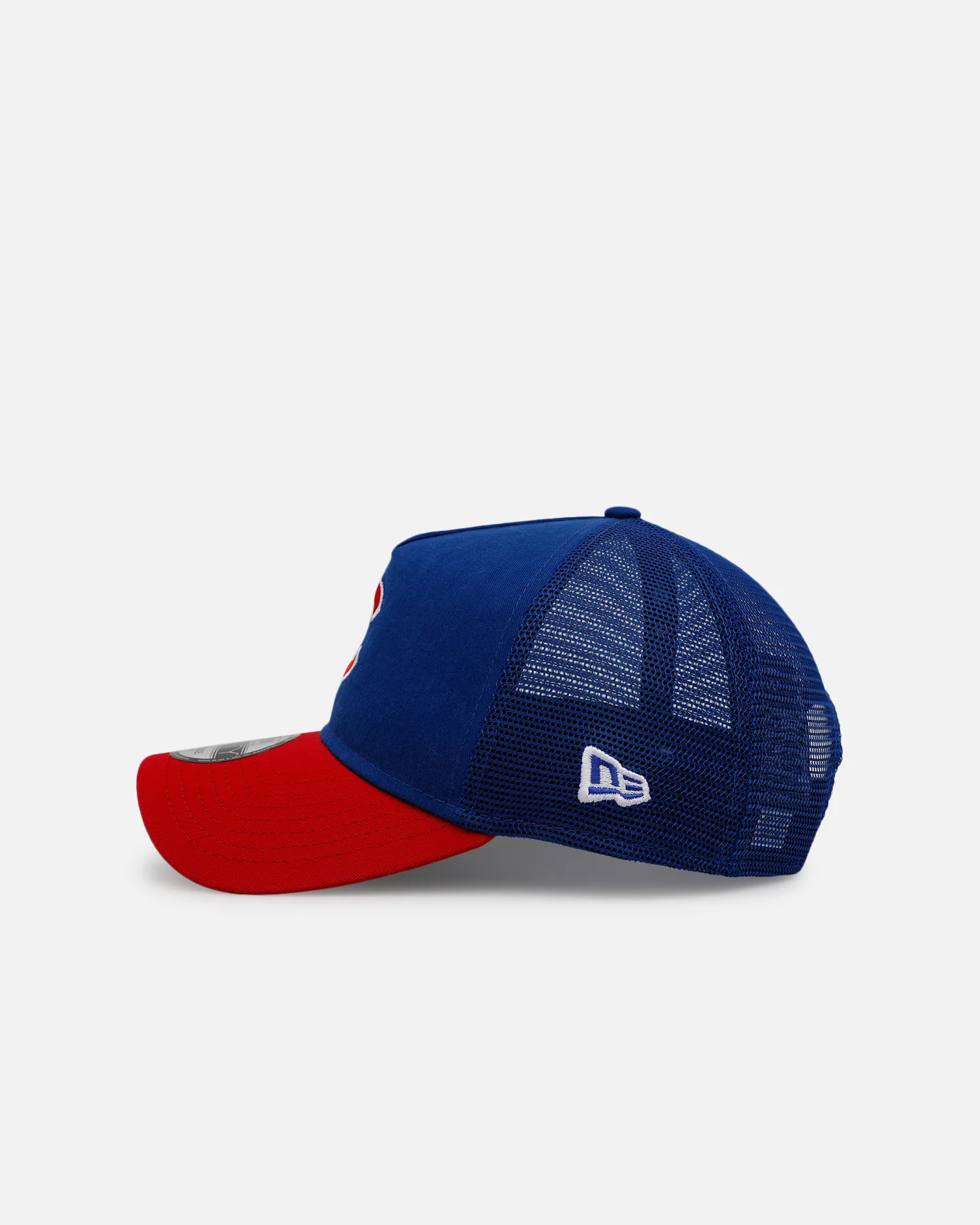 New Era Chicago Cubs 'Washed Truckers' 9FORTY A-Frame Trucker Snapback Official Team Color - Image 4