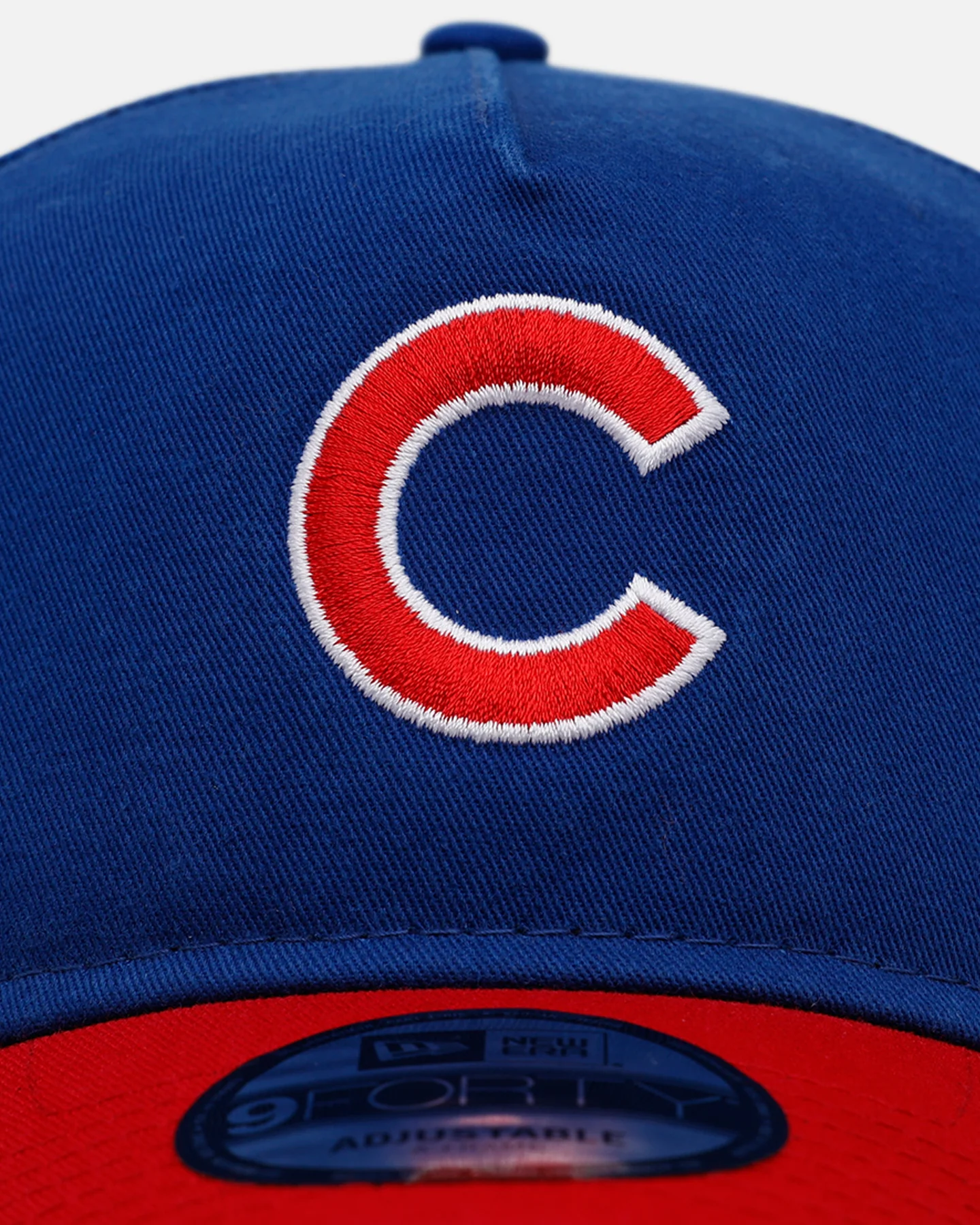 New Era Chicago Cubs 'Washed Truckers' 9FORTY A-Frame Trucker Snapback Official Team Color - Image 5