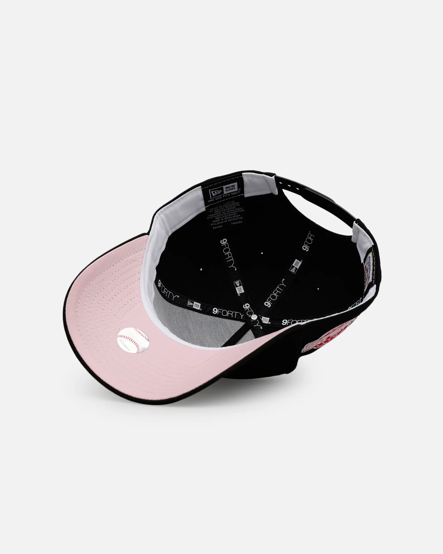 New Era Chicago White Sox 'Black And Pink' 9FORTY A-Frame Snapback Black/Pink - Image 6
