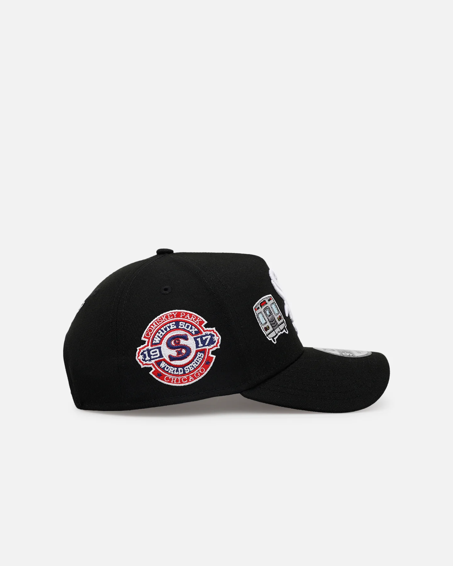 New Era Chicago White Sox 'City Icons' 9FORTY A-Frame Snapback Black - Image 3