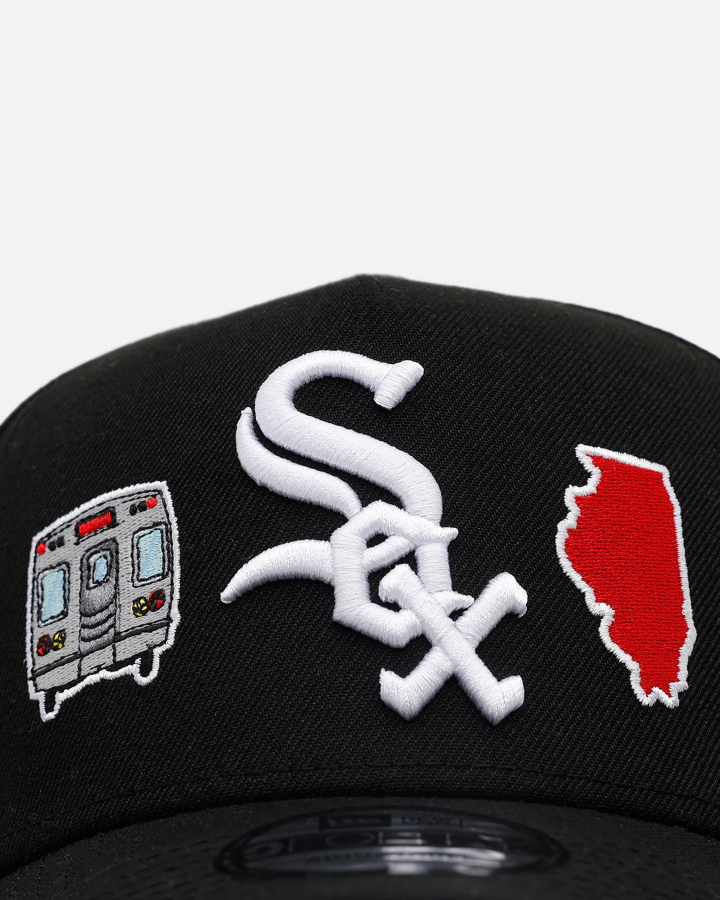 New Era Chicago White Sox 'City Icons' 9FORTY A-Frame Snapback Black - Image 5