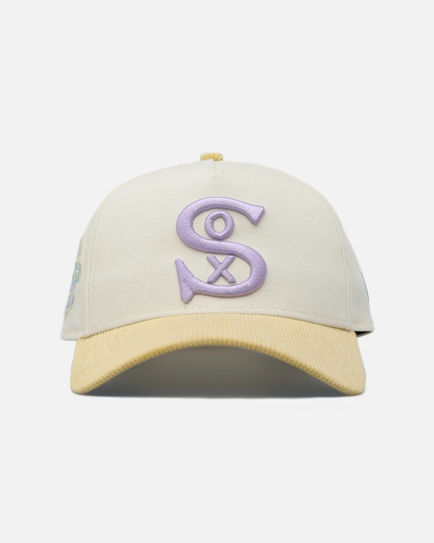 New Era Chicago White Sox 'Easter Corduroy' 9FORTY A-Frame Snapback White/Yellow