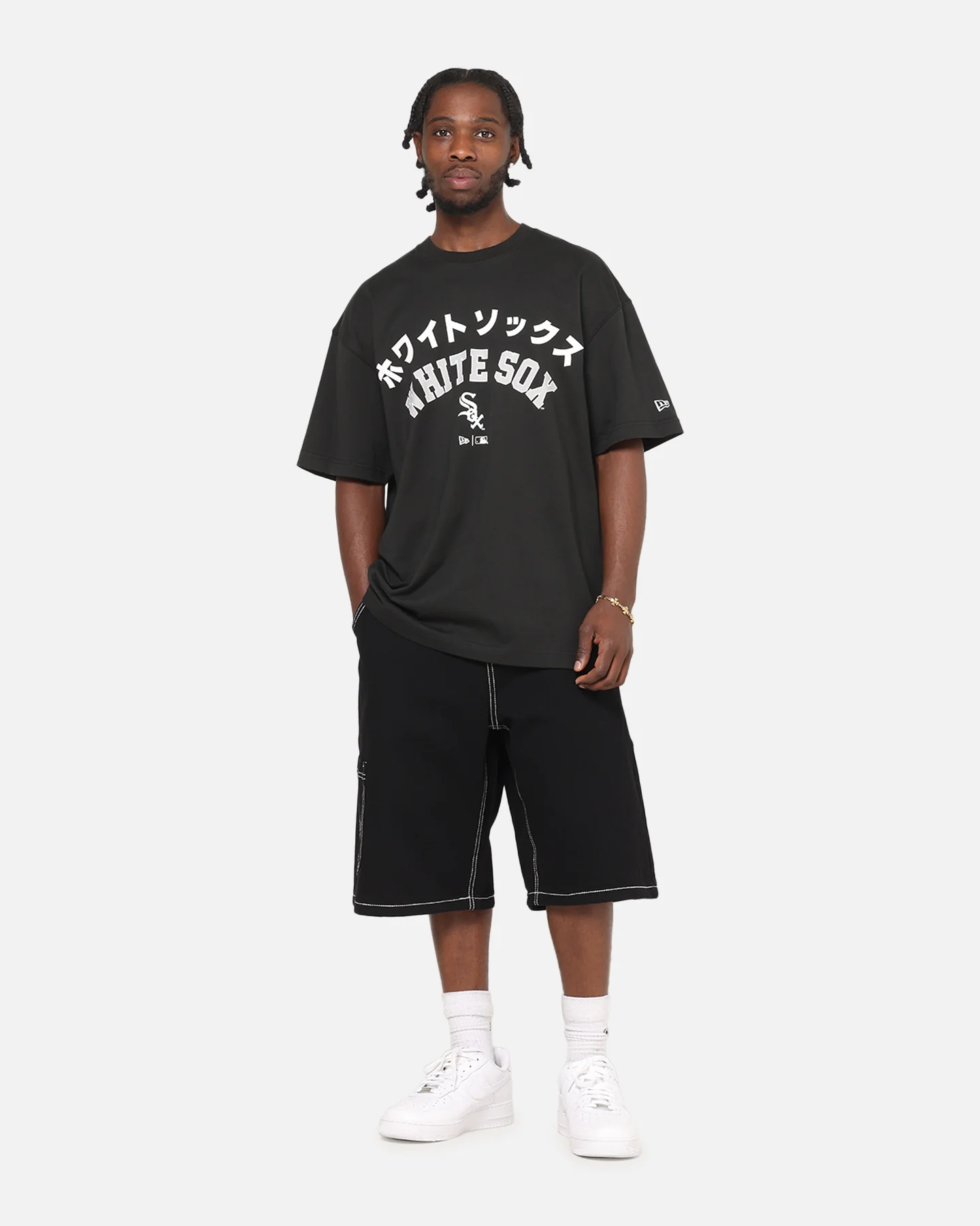 New Era Chicago White Sox Kanji T-Shirt Black - Image 2