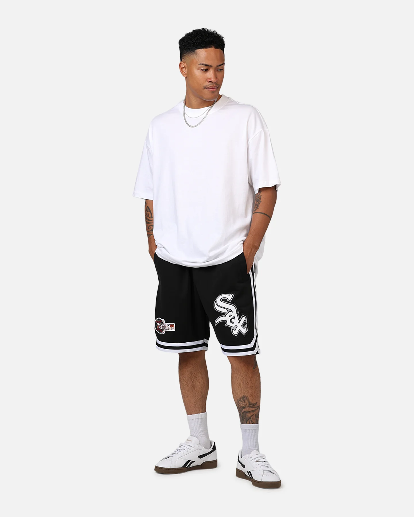 New Era Chicago White Sox 'Logo Select Official Team Colors' Shorts OTC - Image 2