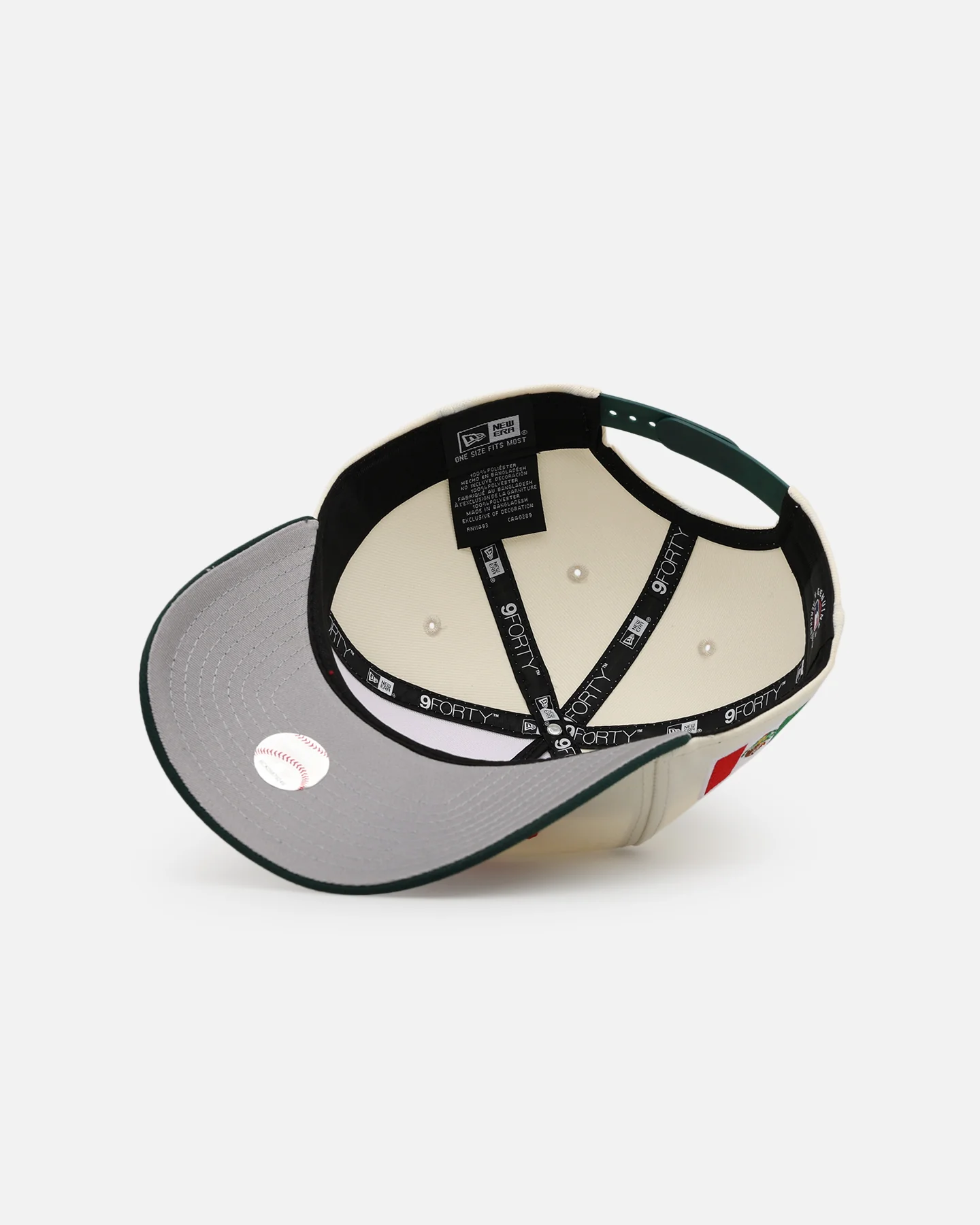 New Era Chicago White Sox 'Mexican Independence Day' 9FORTY A-Frame Snapback Chrome/Dark Green - Image 6