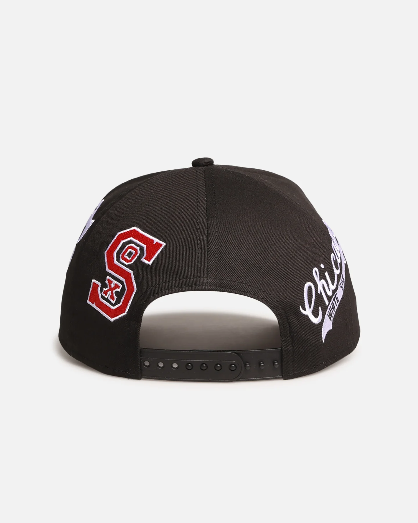 New Era Chicago White Sox 'MLB All Over Logos' 9FORTY A-Frame Snapback Official Team Colour - Image 2