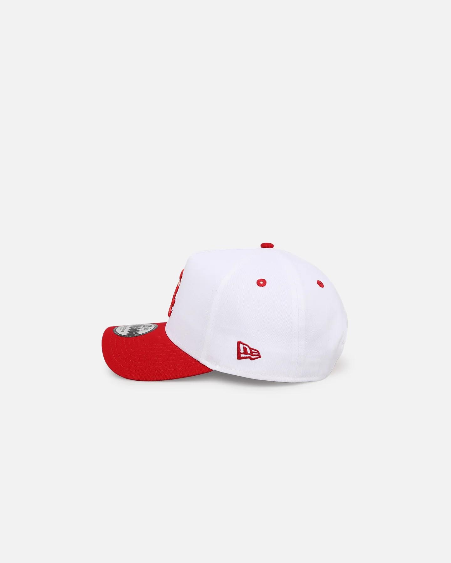 New Era Chicago White Sox 'Satin Blaze' 9FORTY A-Frame Snapback White/Scarlet - Image 4