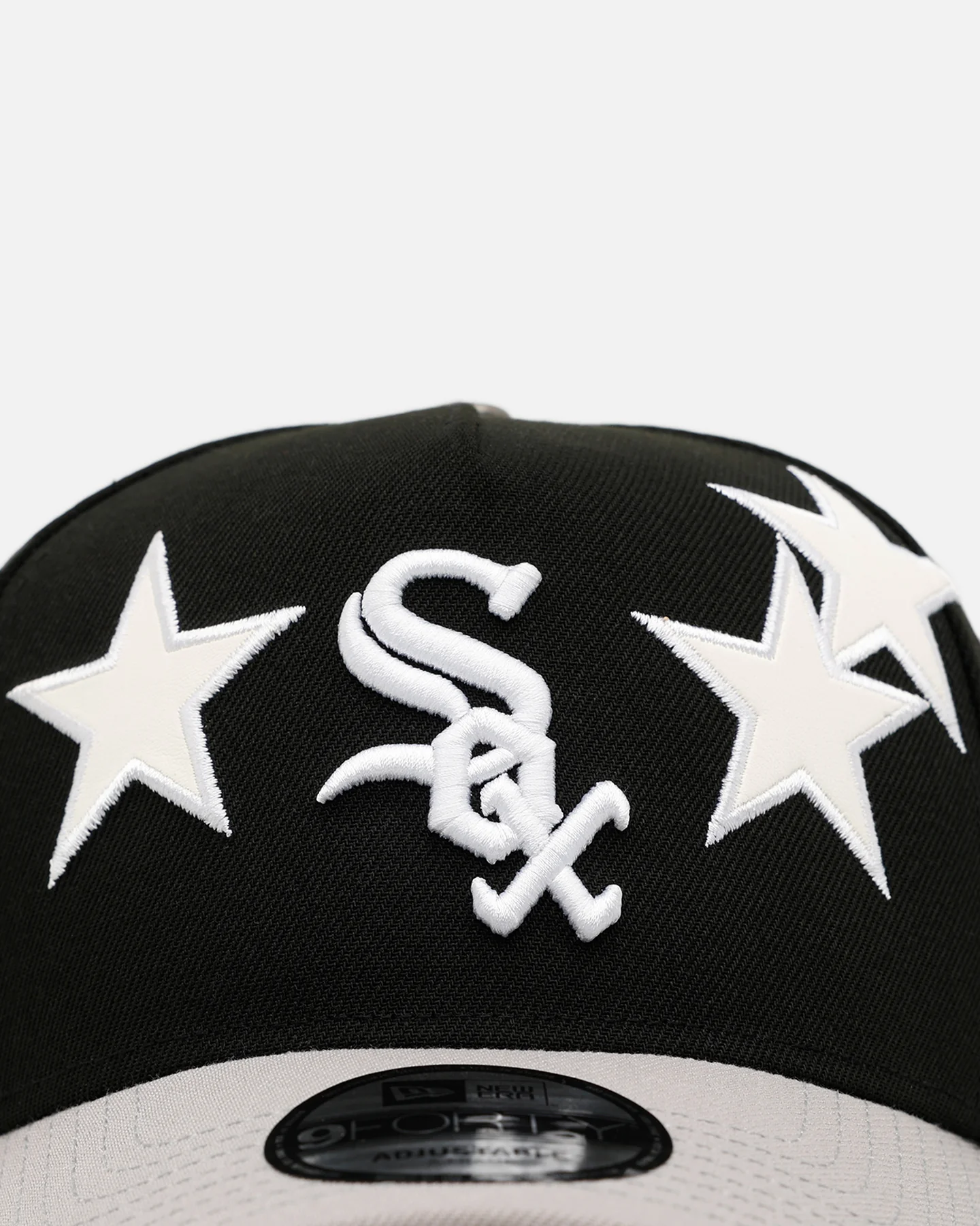 New Era Chicago White Sox 'Stars' 9FORTY A-Frame Snapback Black/Grey - Image 5