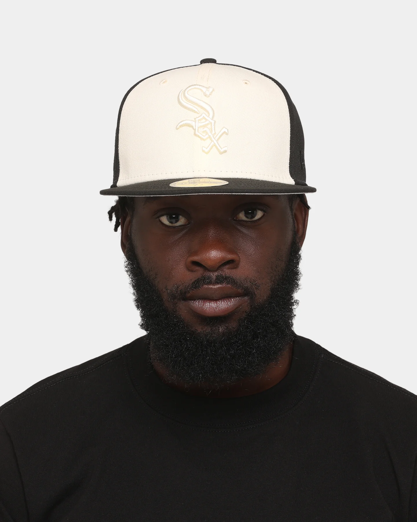 New Era Chicago White Sox 'Tonal Two-Tone' 59FIFTY Fitted Light Beige - Image 8