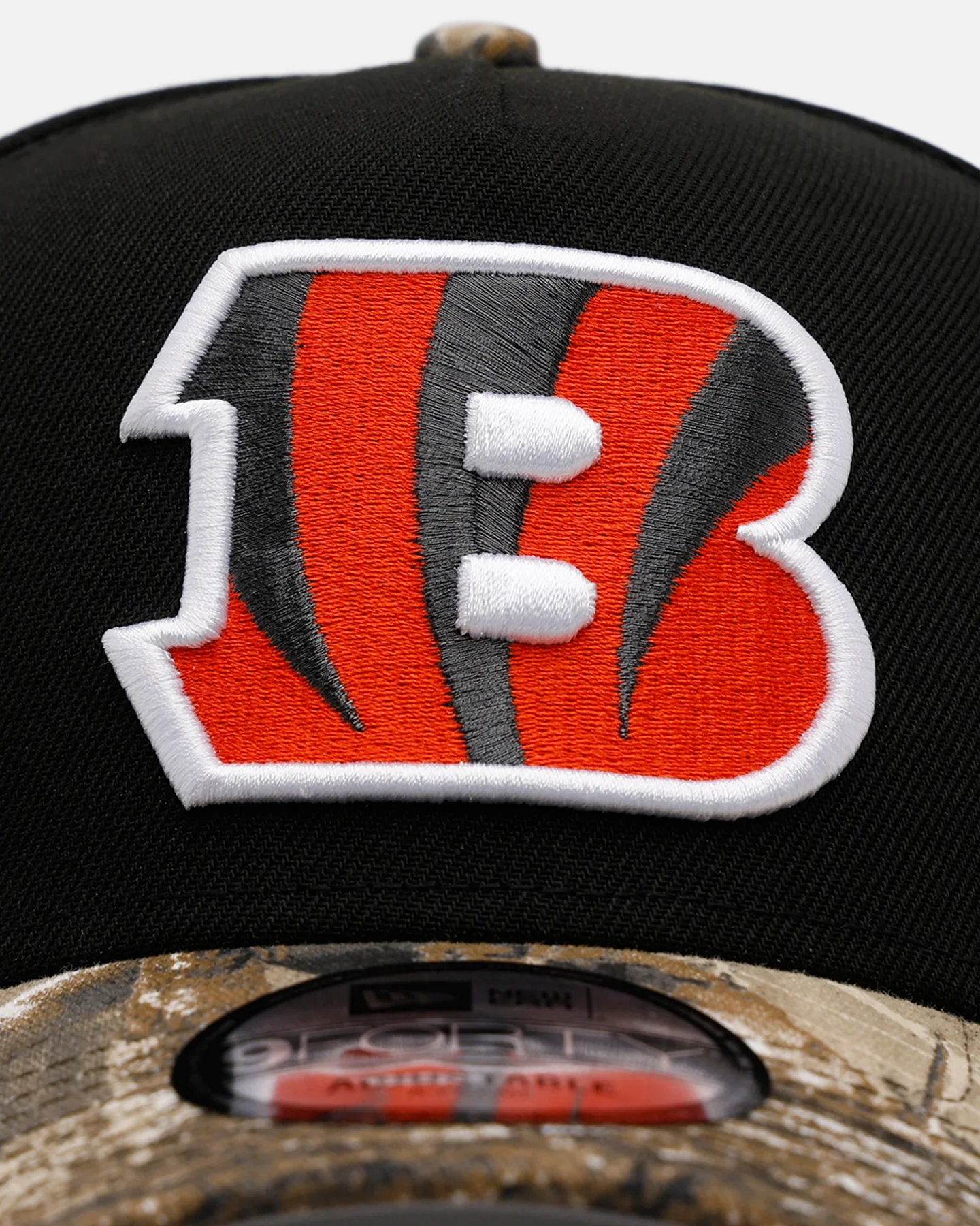 New Era Cincinnati Bengals 'Black Crown Realtree Visor' 9FORTY A-Frame Snapback Realtree Edge/Black - Image 5