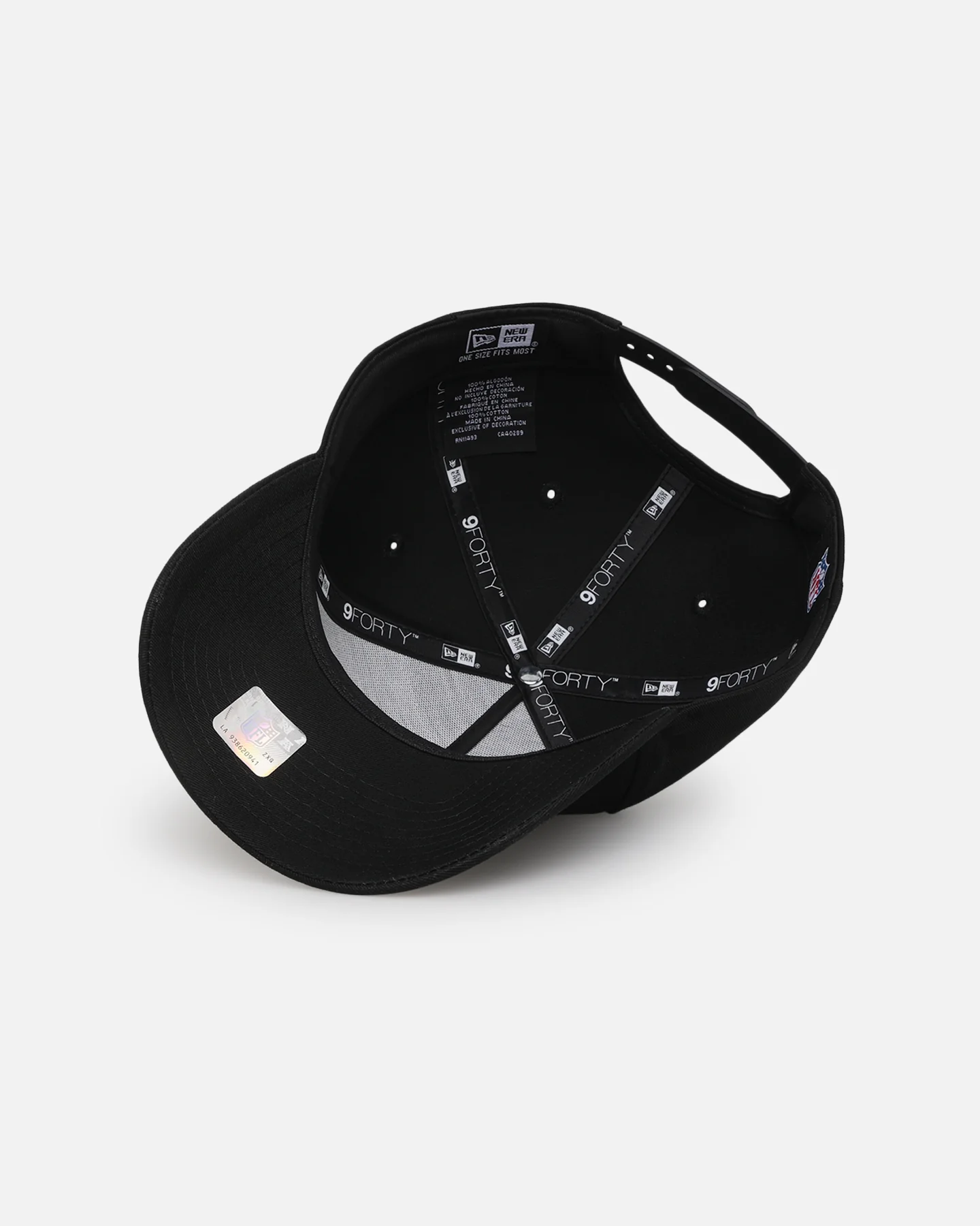 New Era Cincinnati Bengals 'NFL Black & Gold Embroidery' 9FORTY A-Frame Snapback Black/Gold - Image 6