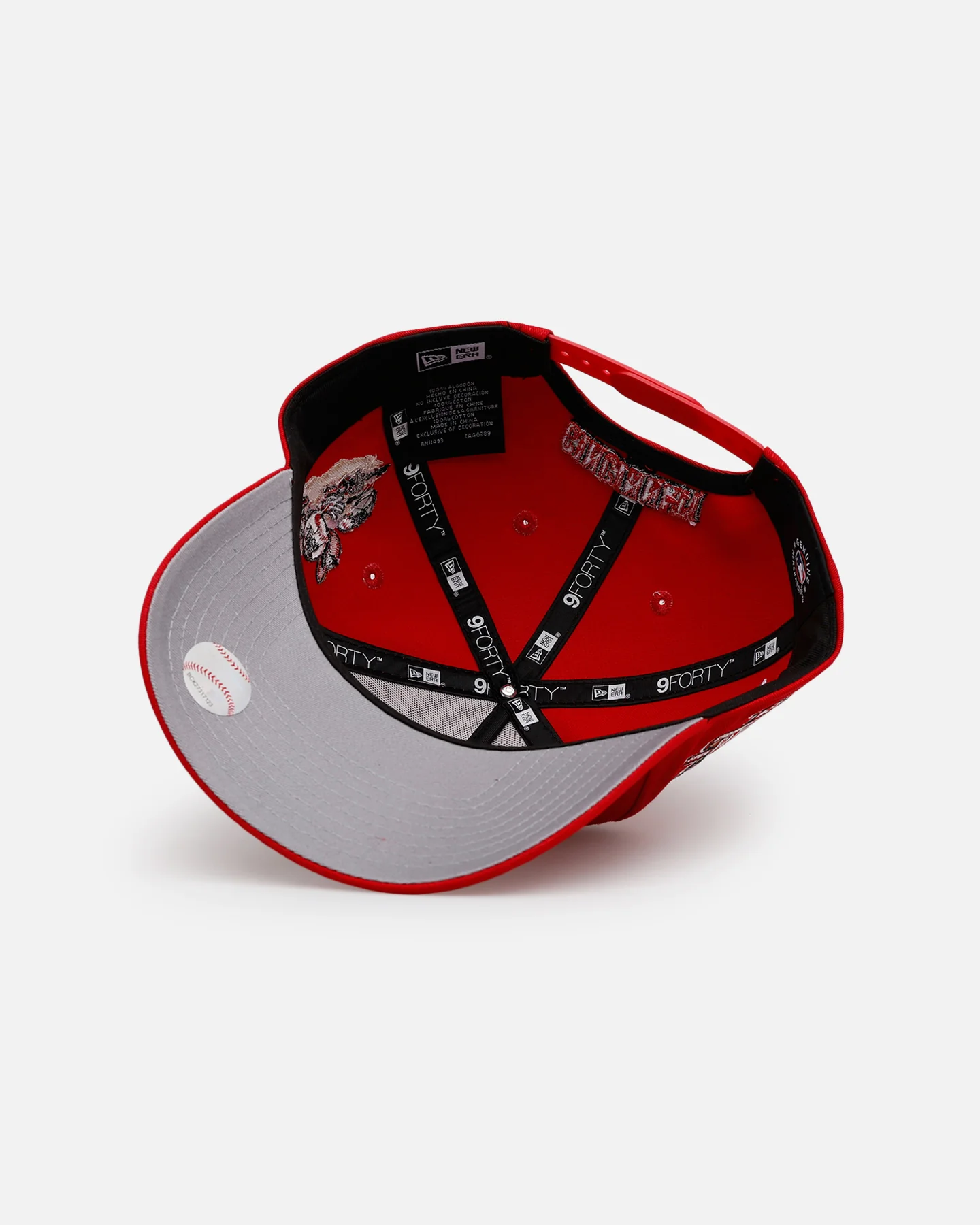 New Era Cincinnati Reds 'City Icons' 9FORTY A-Frame Snapback Red - Image 6