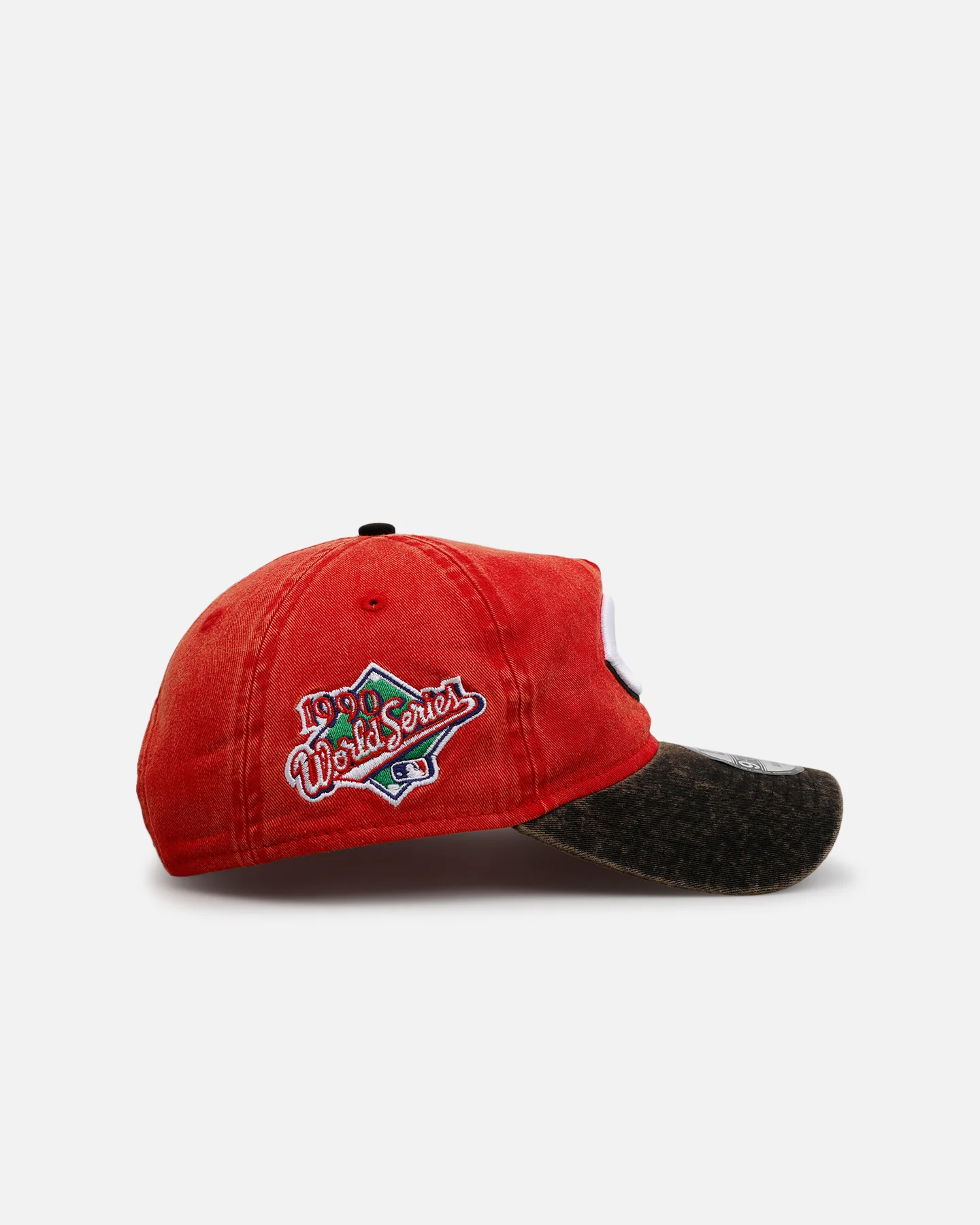 New Era Cincinnati Reds 'Washed Team Color' Unstructured 9FORTY A-Frame Snapback Official Team Color - Image 3