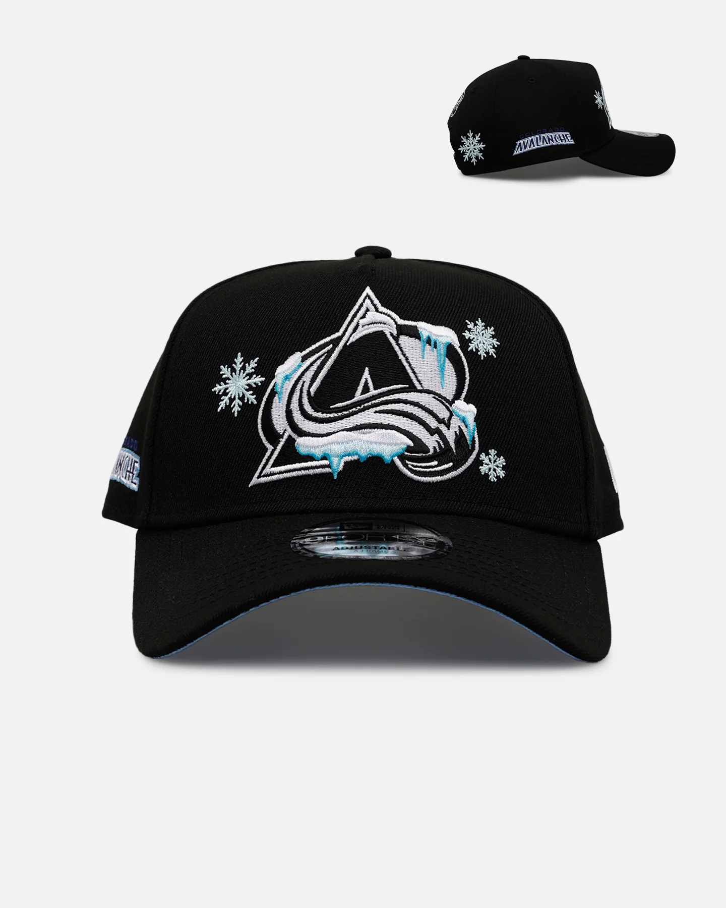 New Era Colorado Avalanche 'Cold As Ice' 9FORTY A-Frame Snapback Black