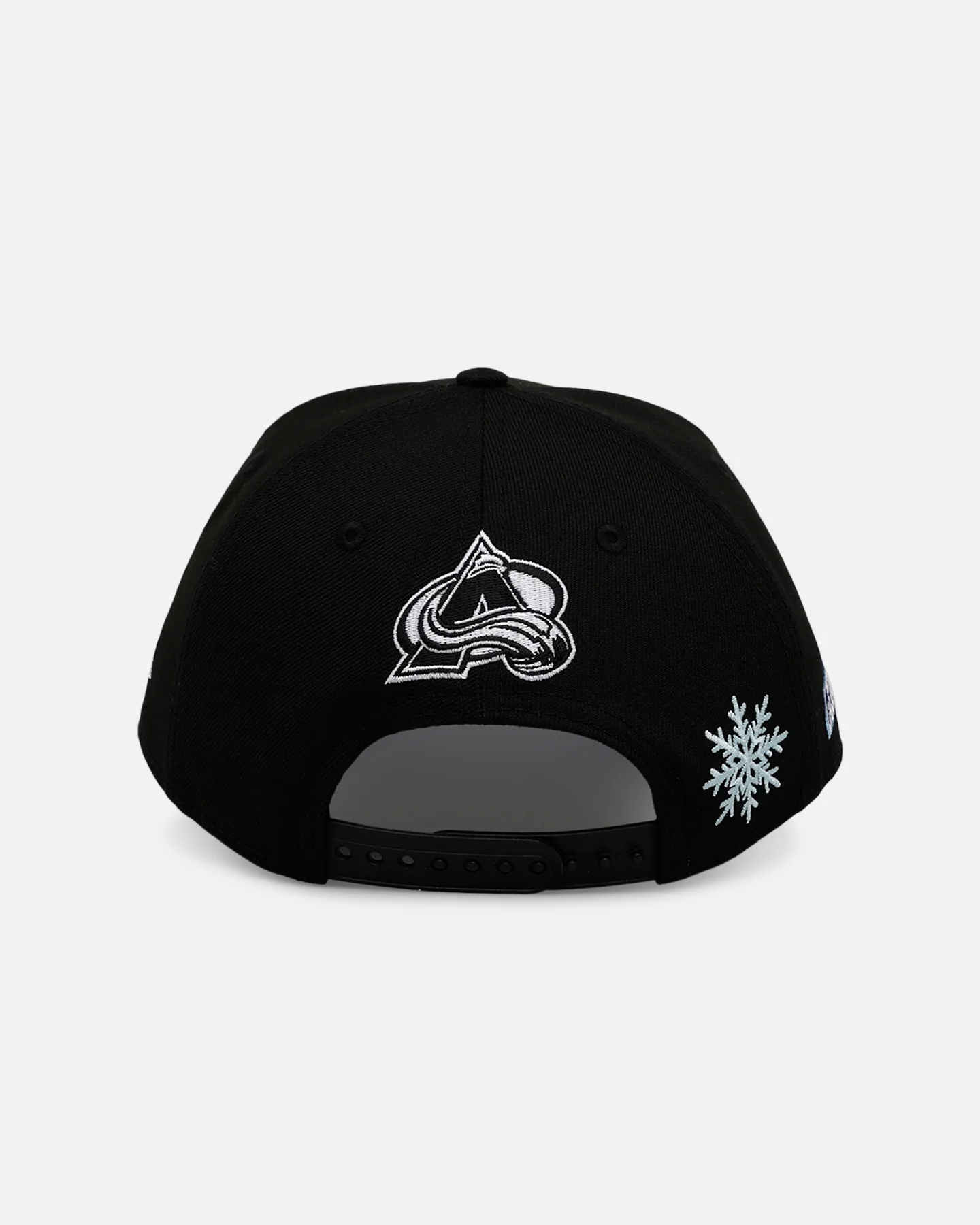 New Era Colorado Avalanche 'Cold As Ice' 9FORTY A-Frame Snapback Black - Image 2