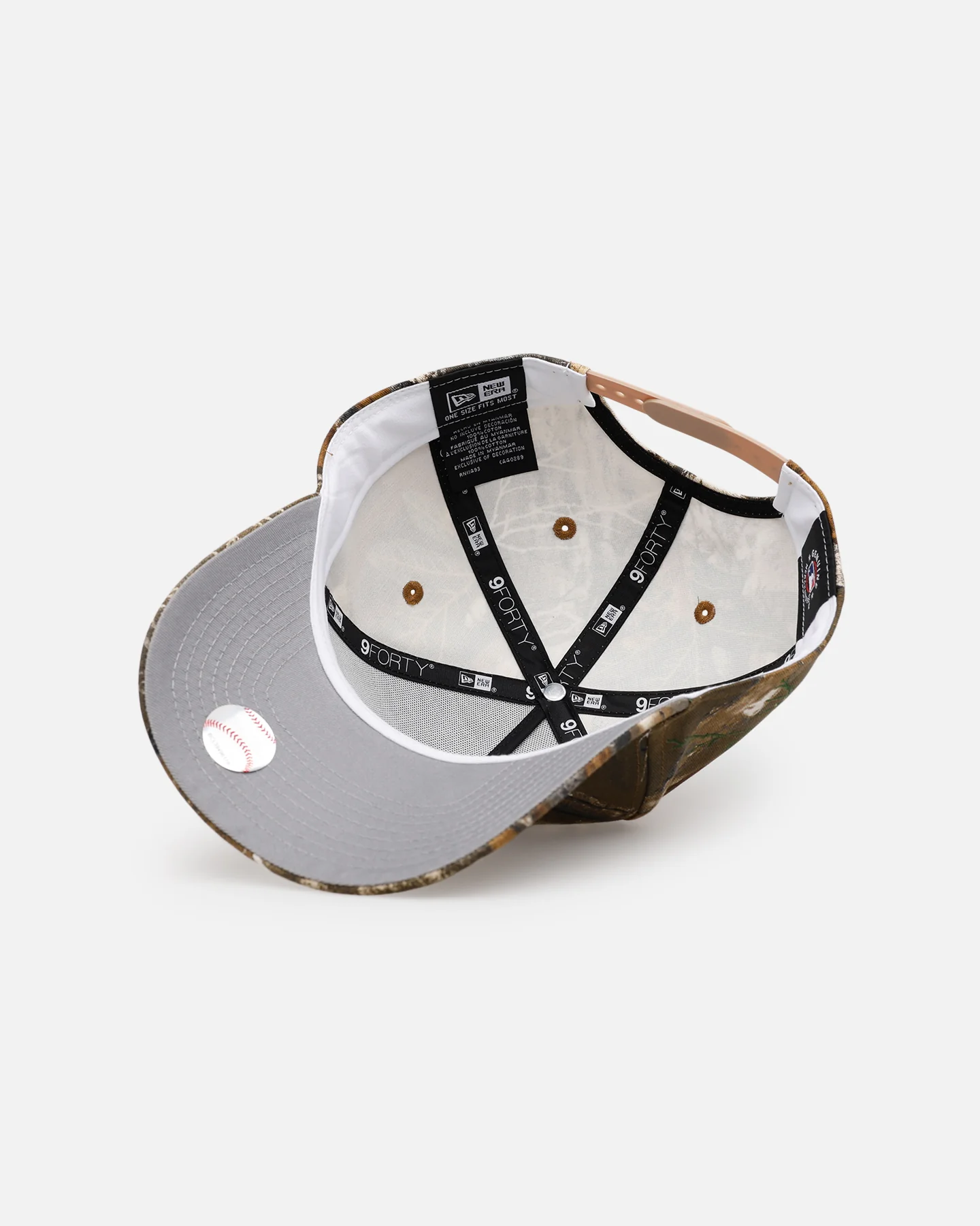 New Era Colorado Rockies 'Great Outdoors Part II' 9FORTY A-Frame Snapback Real Tree Camo - Image 6