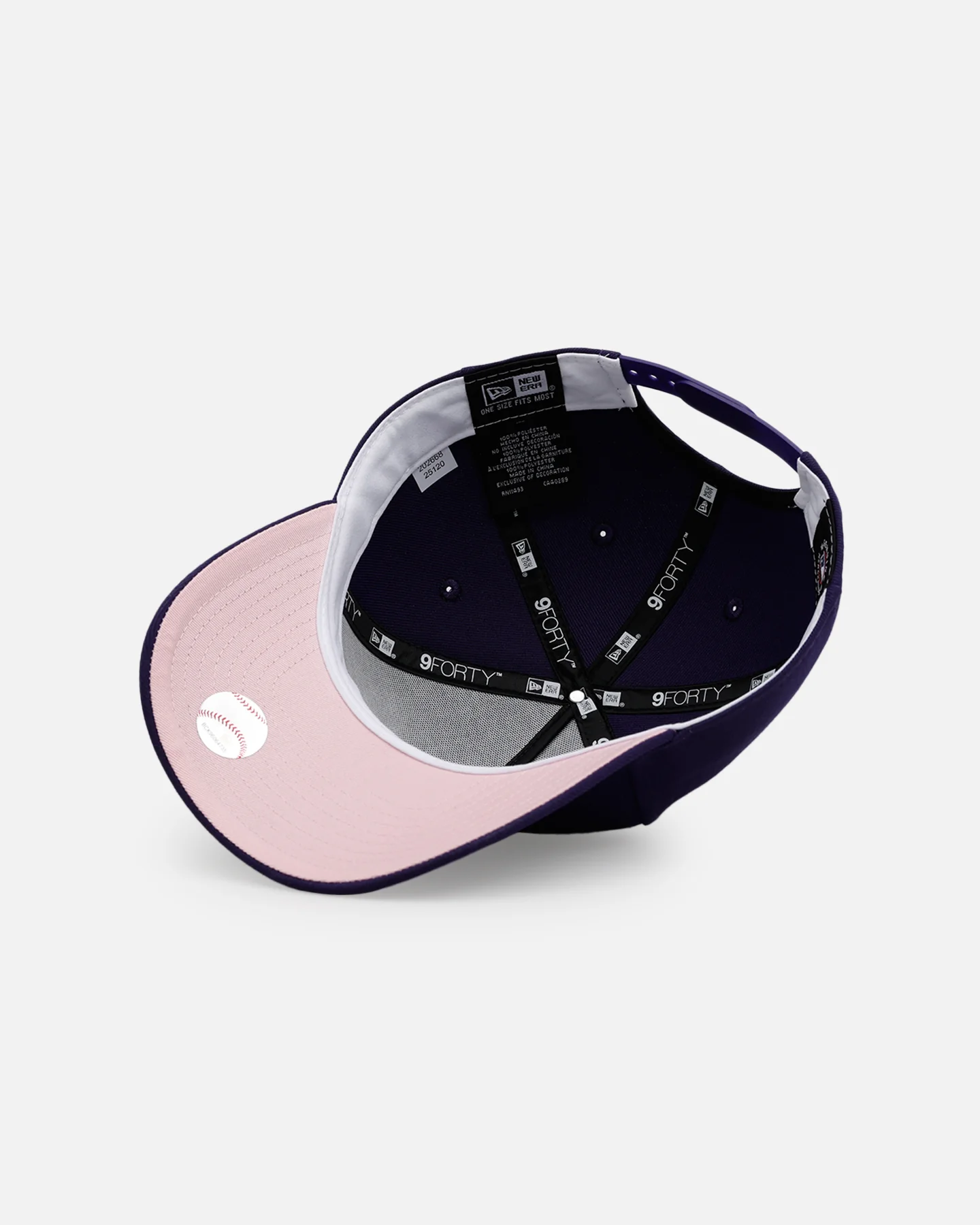 New Era Colorado Rockies 'Team Color Hearts' 9FORTY A-Frame Snapback Official Team Color - Image 6