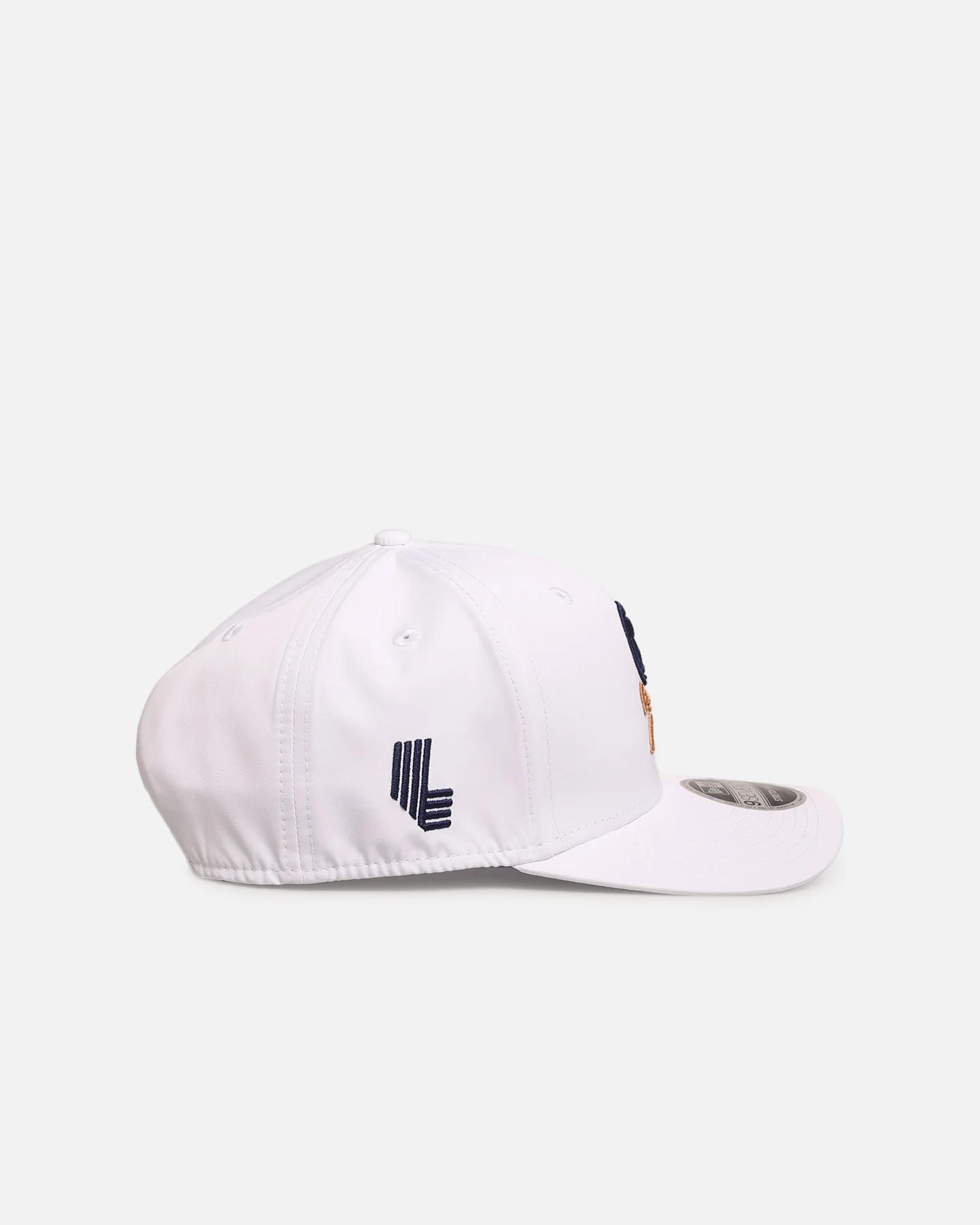 New Era Crushers Gold Club 'Liv Golf' 9SEVENTY Stretch Snapback White - Image 3