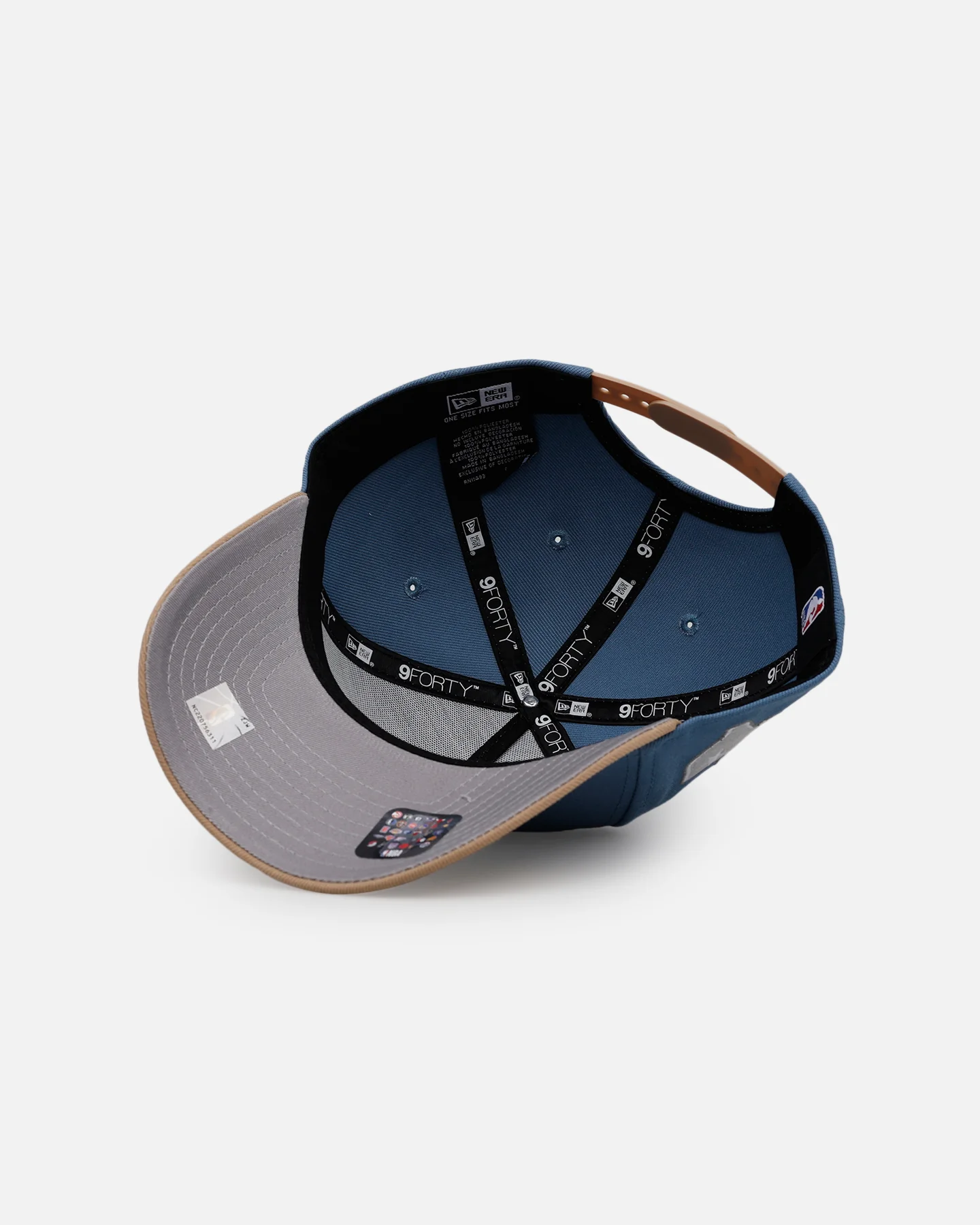 New Era Dallas Mavericks 'Easy Breezy' 9FORTY A-Frame Snapback Blue/Tan - Image 6