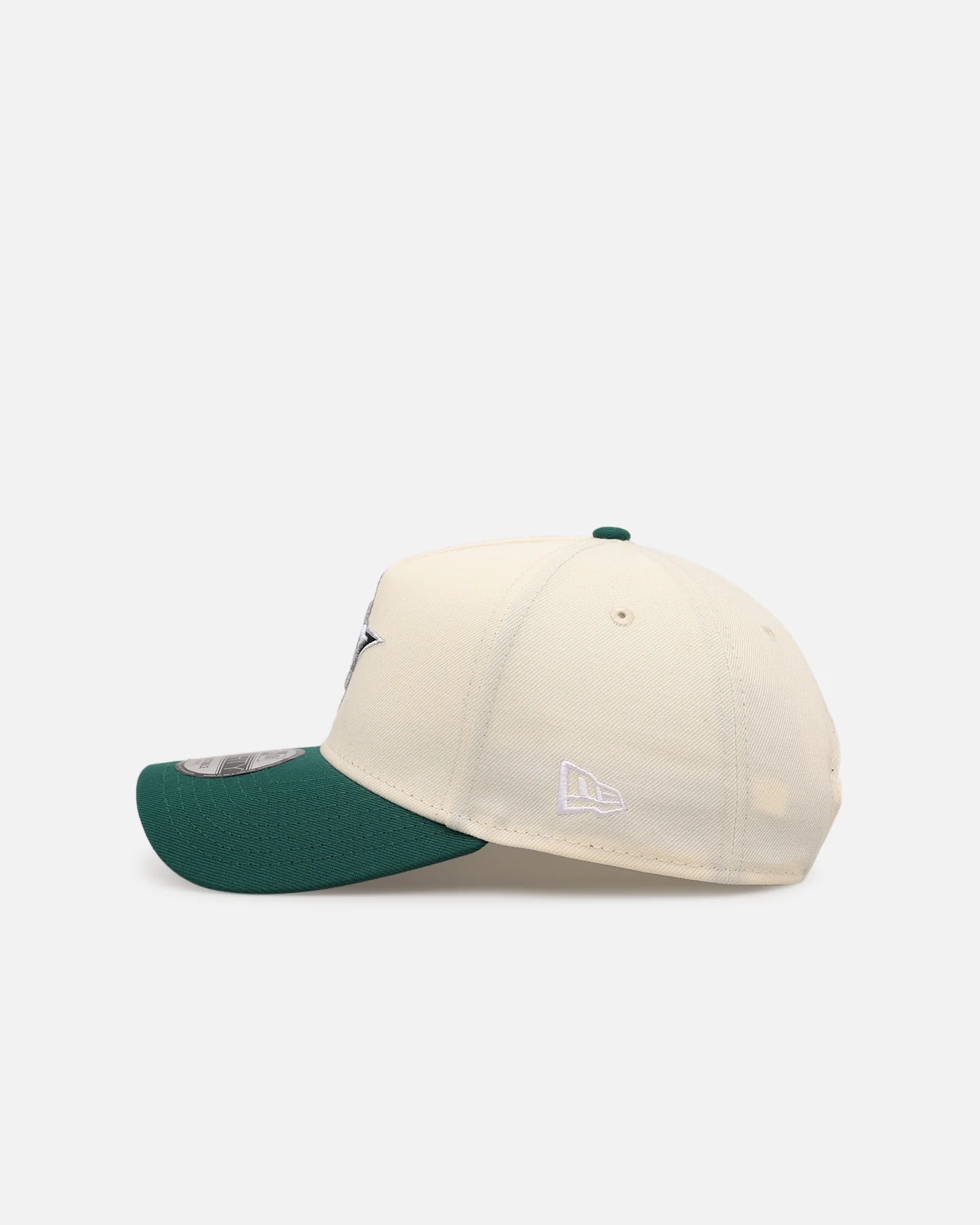 New Era Dallas Stars 'Team Color Visor' 9FORTY A-Frame Snapback Chrome/Official Team Color - Image 4